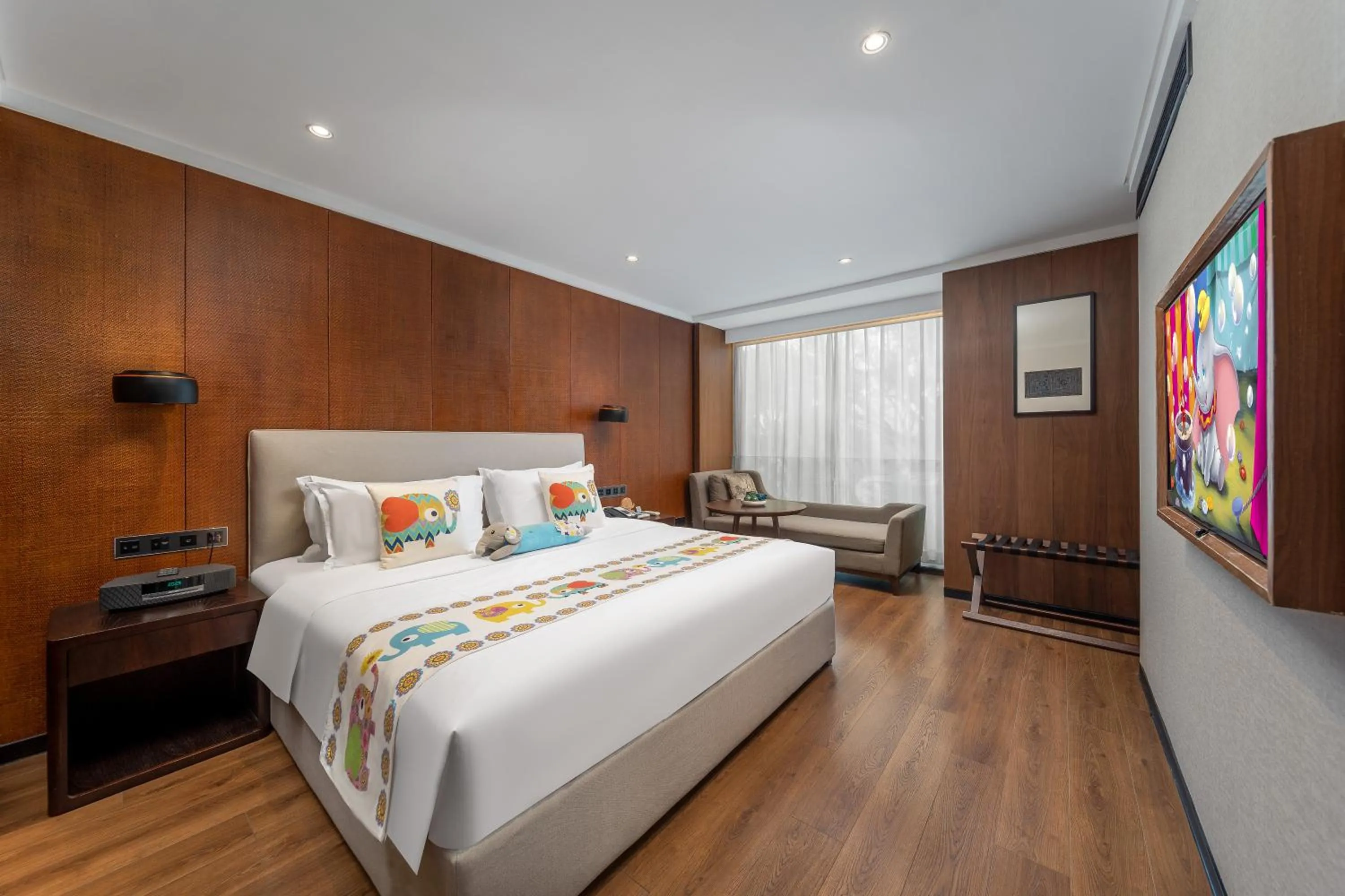 Bed in Jolie Vue Boutique Hotel Guilin (near Elephant Trunk Hill)