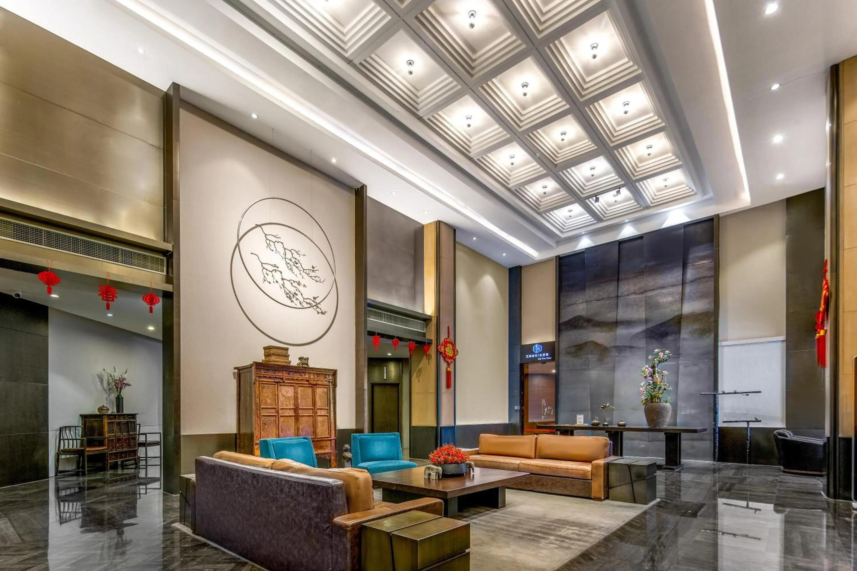 Seating area in Jolie Vue Boutique Hotel Guilin (near Elephant Trunk Hill)