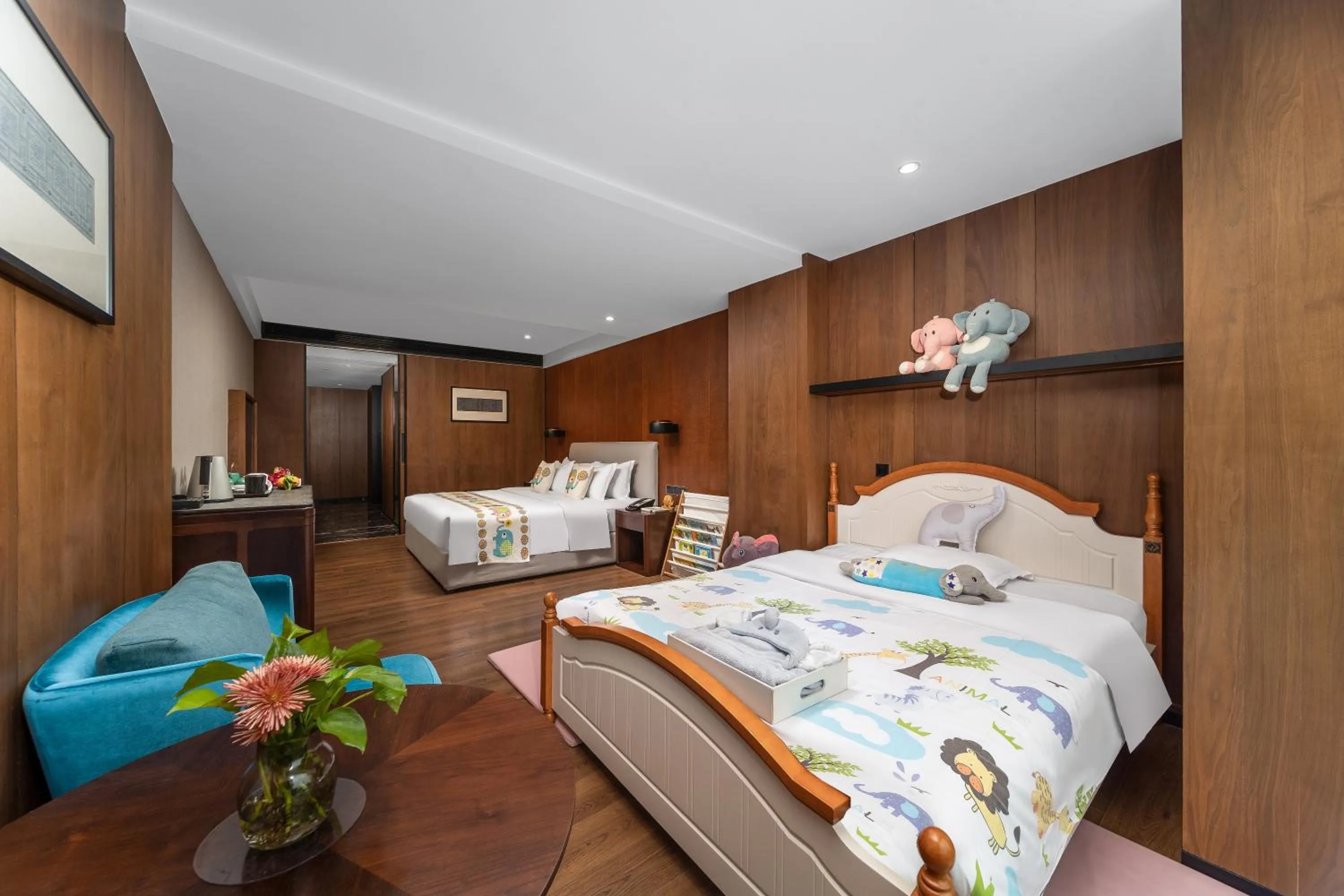 Bed in Jolie Vue Boutique Hotel Guilin (near Elephant Trunk Hill)