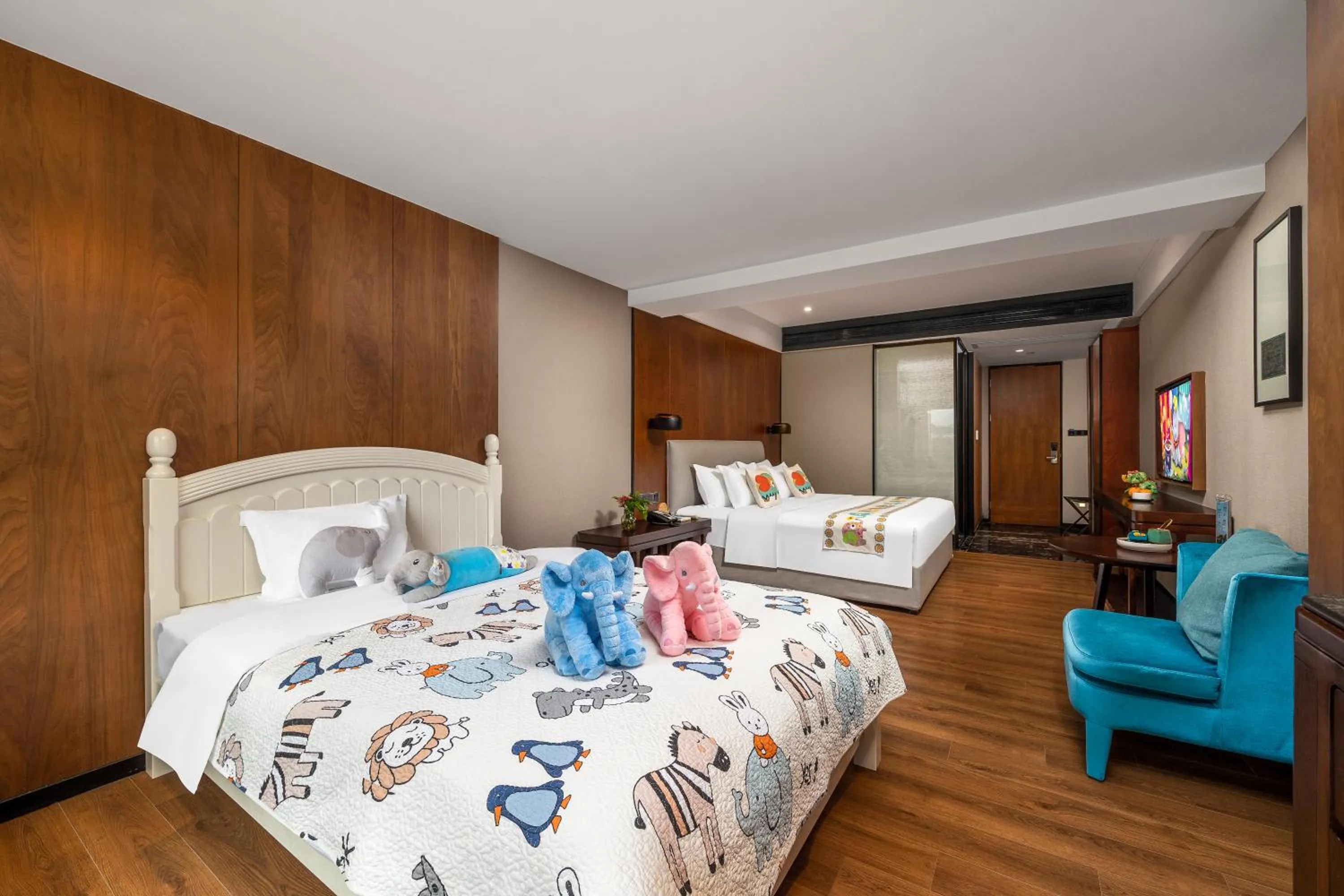 Bed in Jolie Vue Boutique Hotel Guilin (near Elephant Trunk Hill)