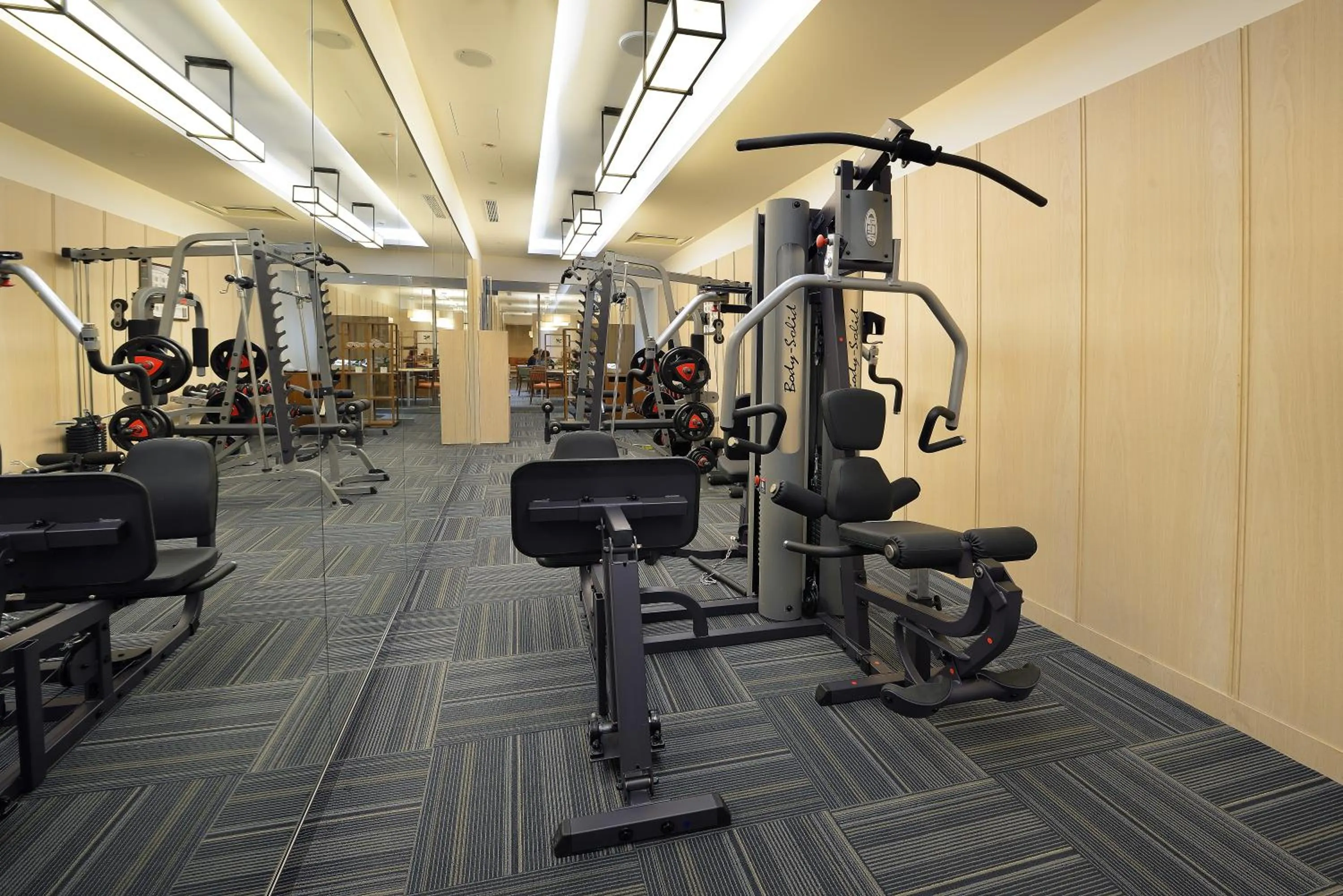 Fitness centre/facilities in Chihpen Century Hotel