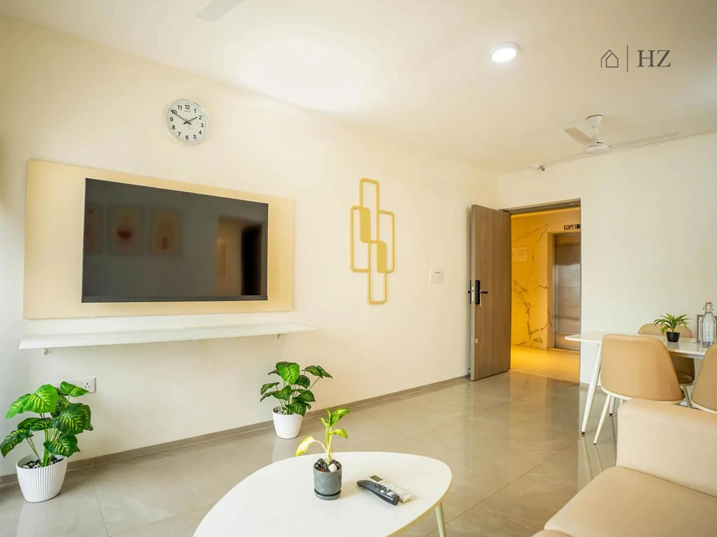 Living room in Z Bliss Suites, BKC