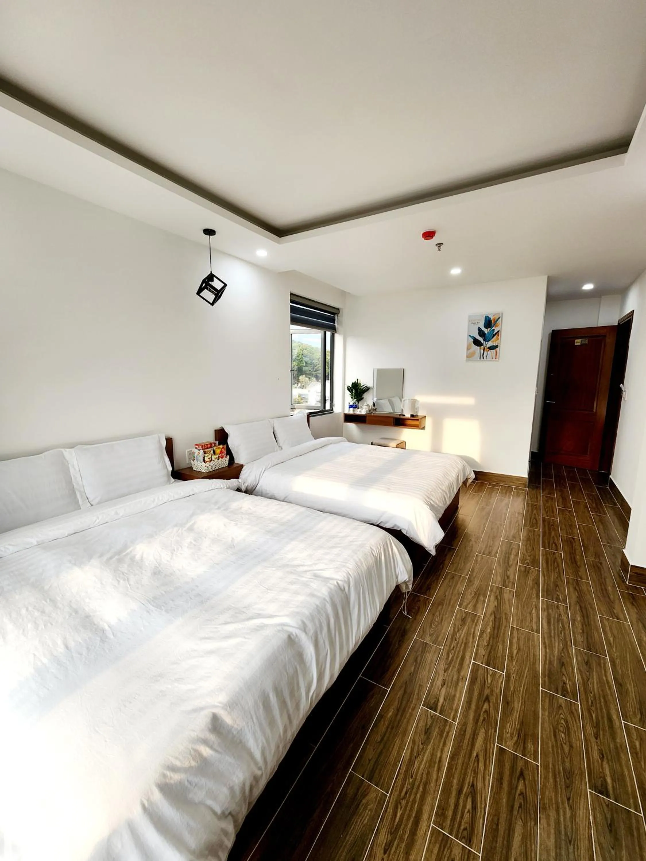 Bed in Happy Bun Hotel Da Lat