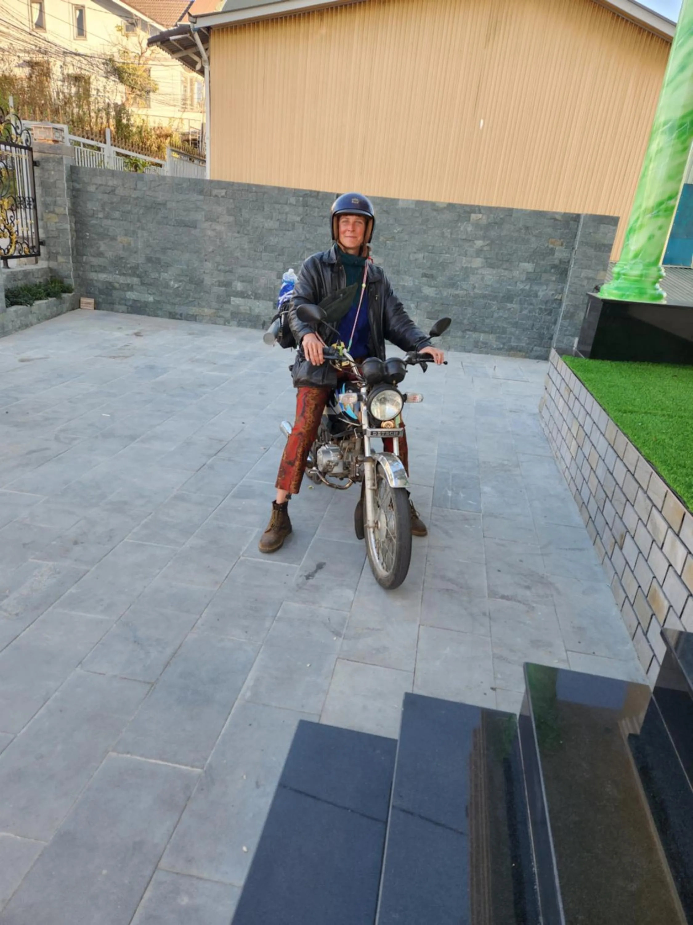 Parking in Happy Bun Hotel Da Lat