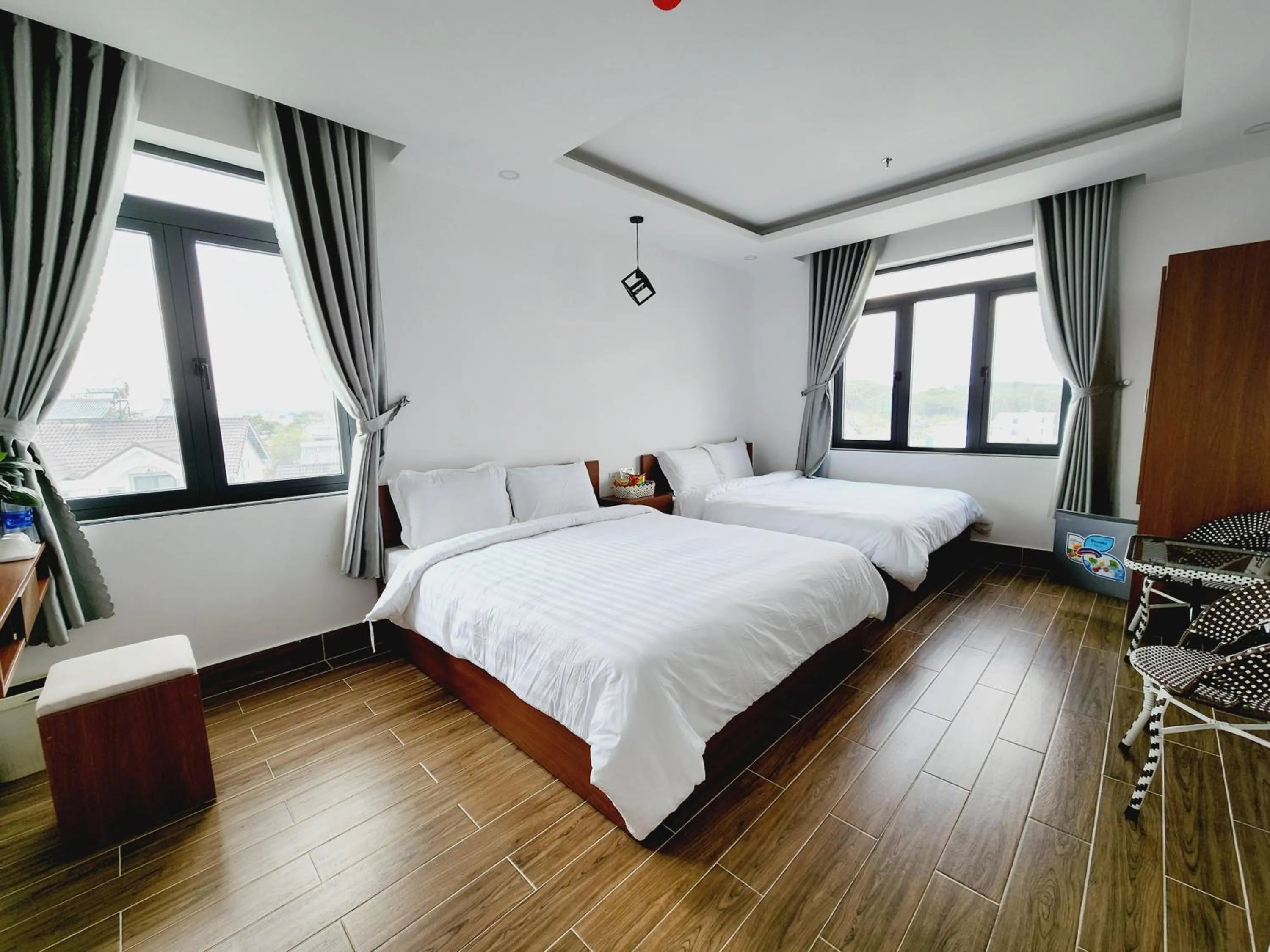Bed in Happy Bun Hotel Da Lat
