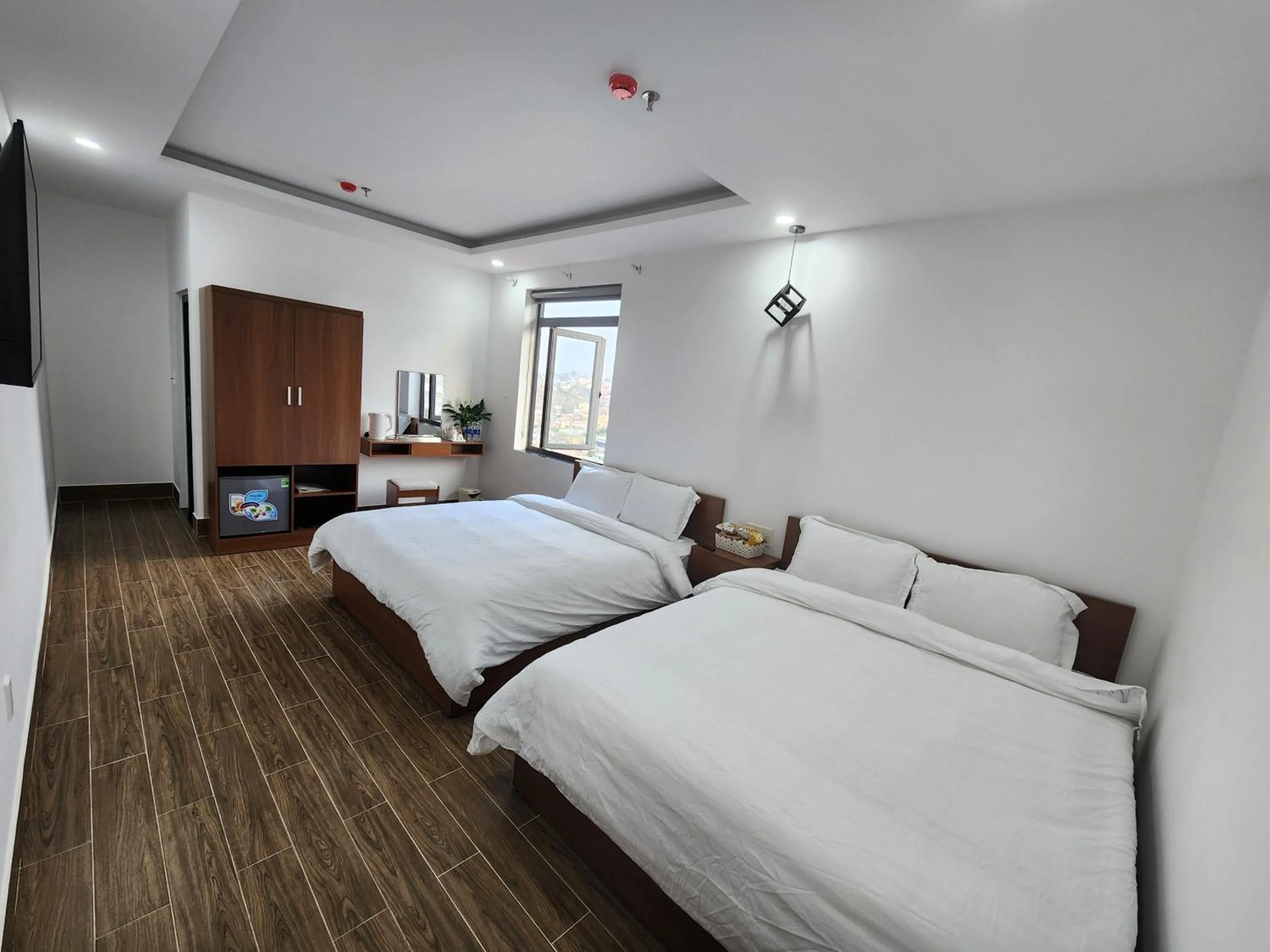 Bed in Happy Bun Hotel Da Lat
