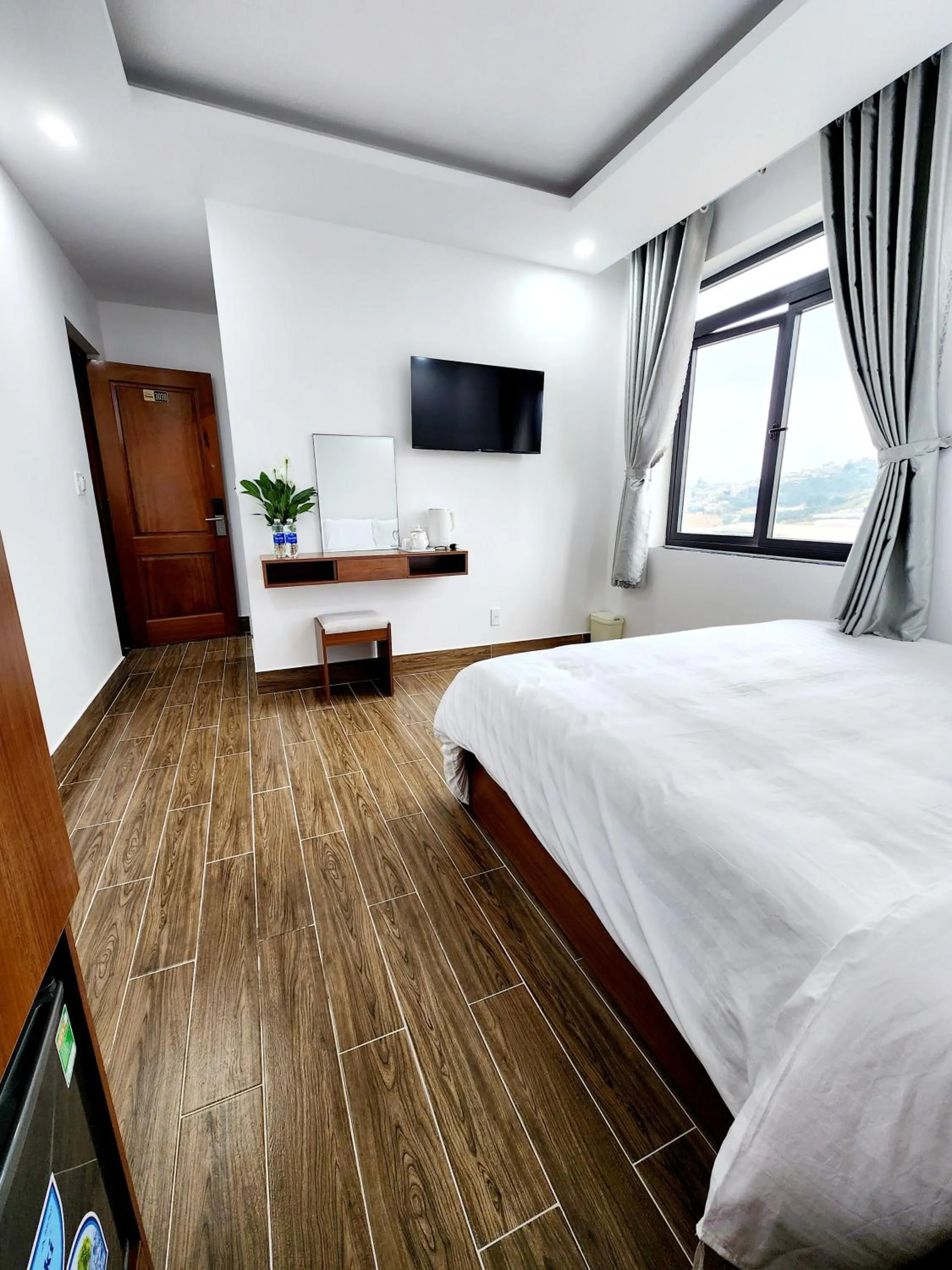 Bed in Happy Bun Hotel Da Lat