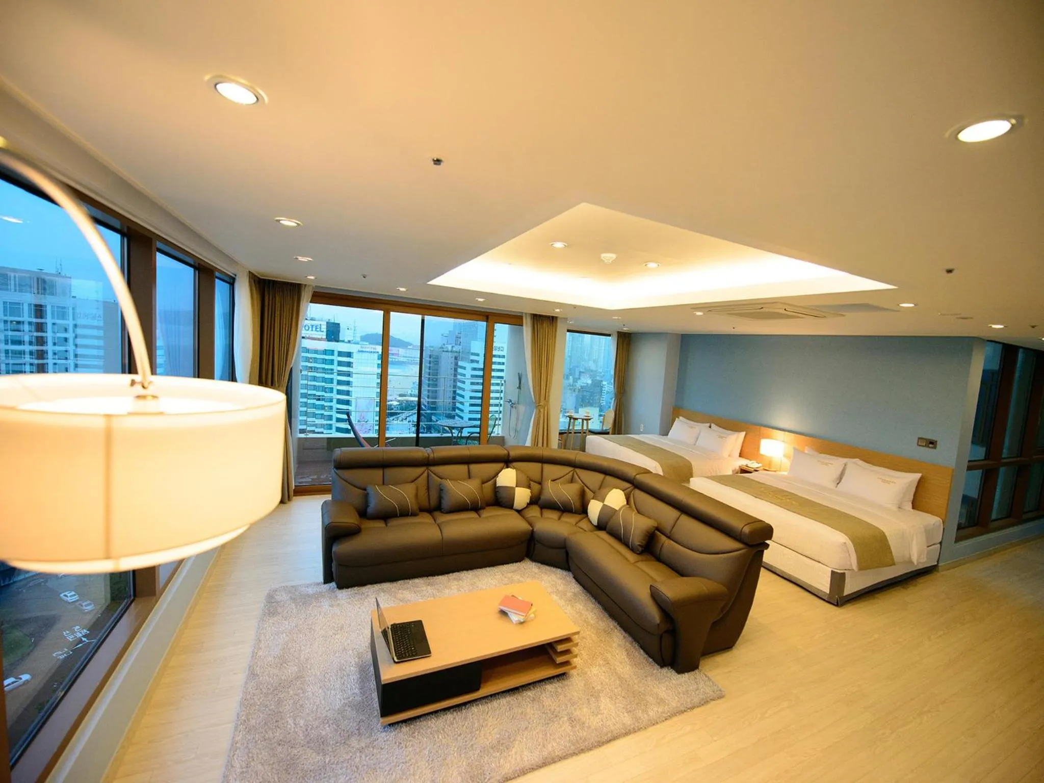 Living room in Haeundae Marianne Hotel