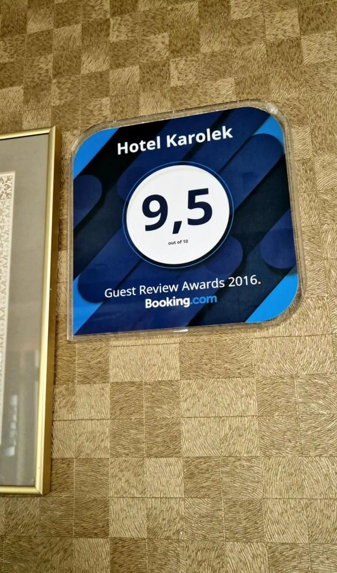 Lobby or reception in Hotel Karolek