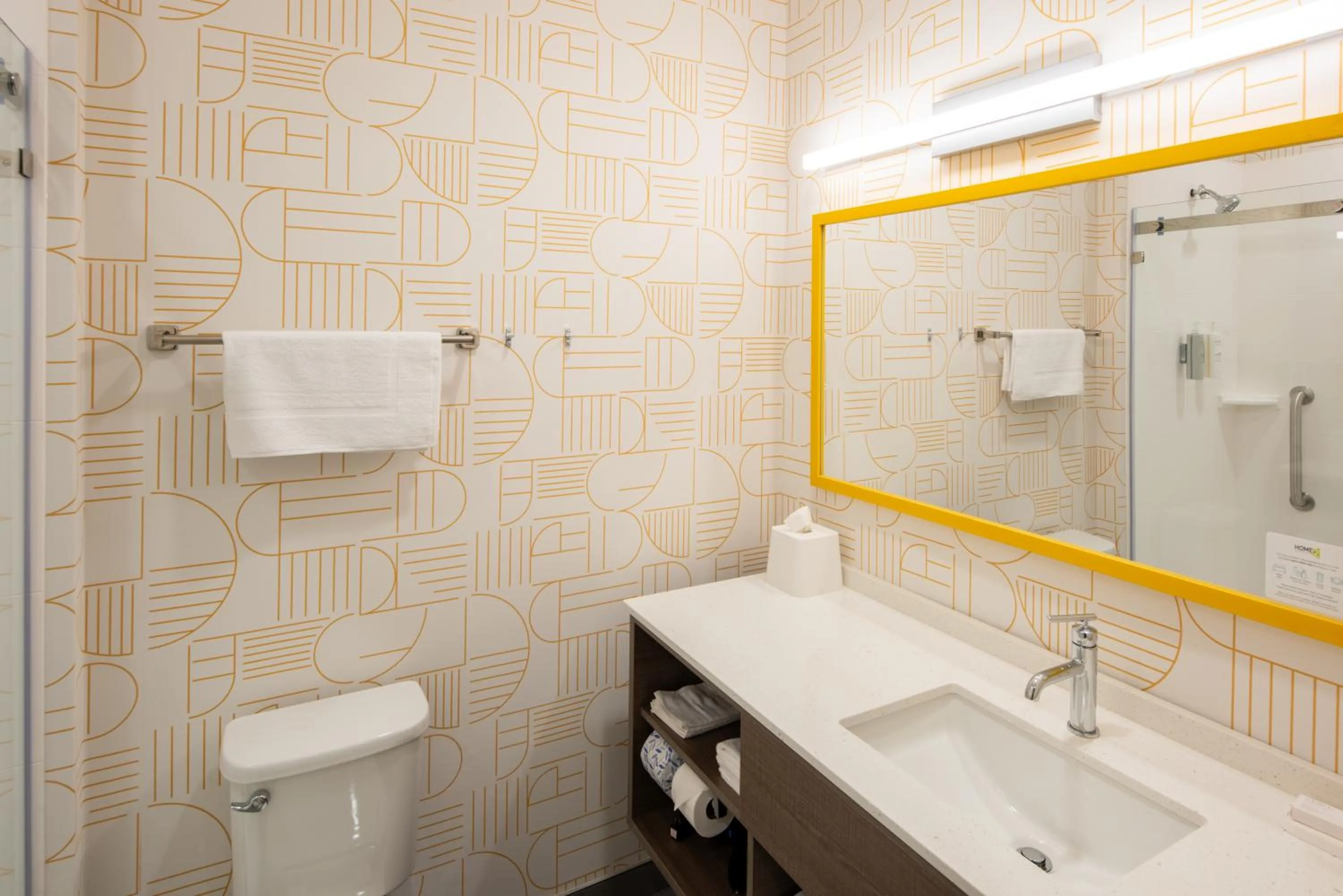 Bathroom in Home2 Suites By Hilton East Haven New Haven