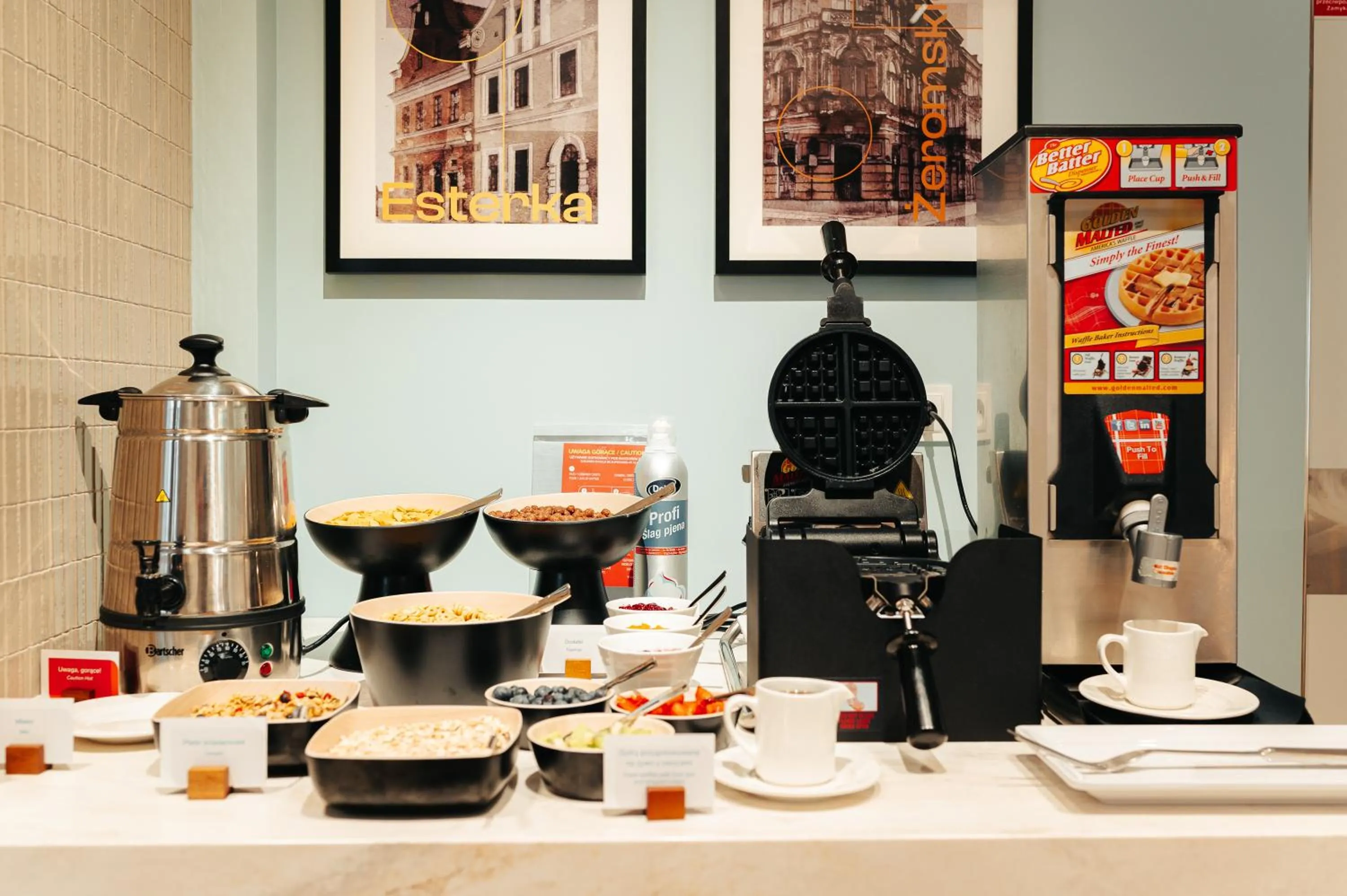 Breakfast in Hilton Garden Inn Radom