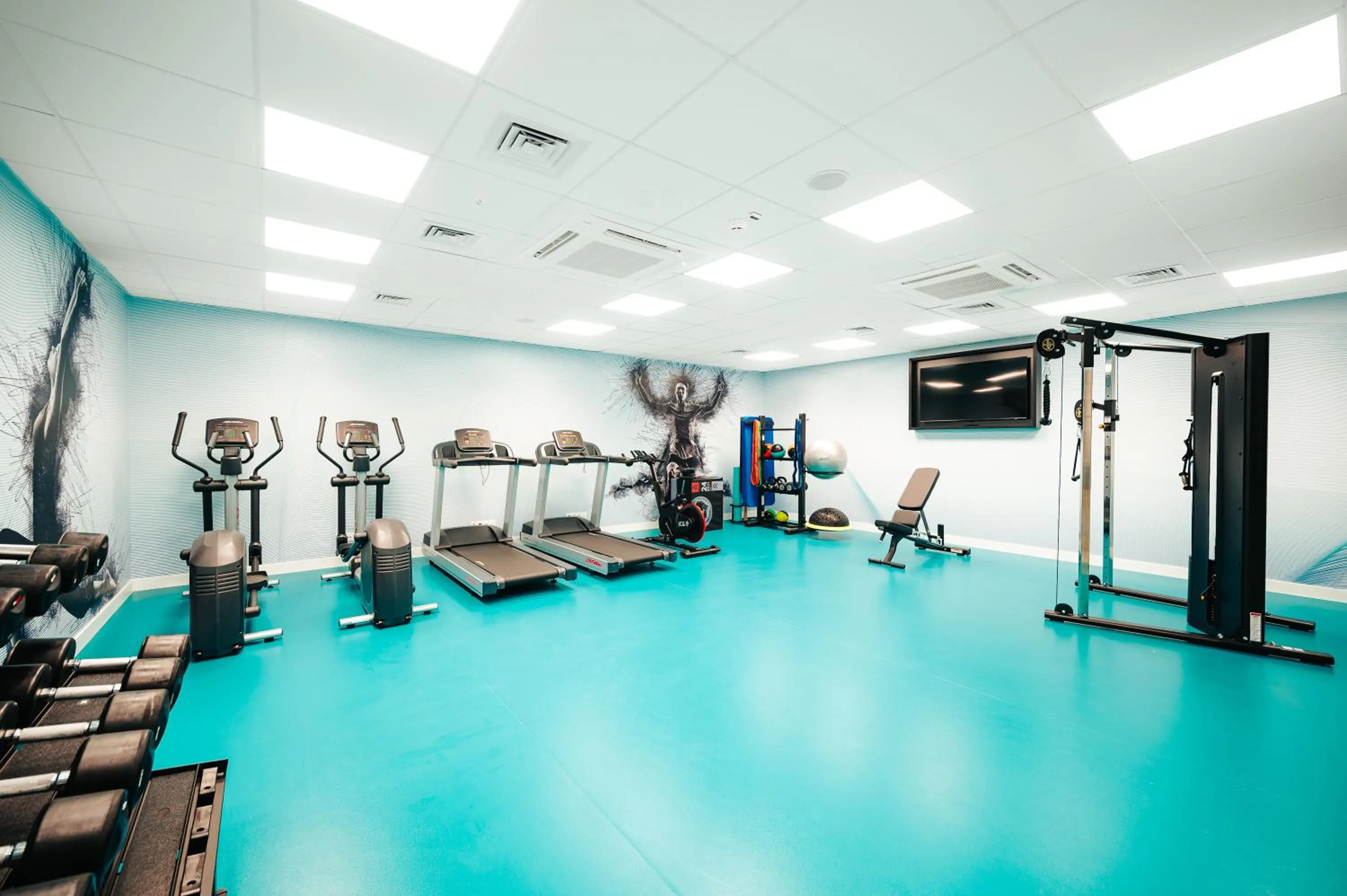 Fitness centre/facilities in Hilton Garden Inn Radom