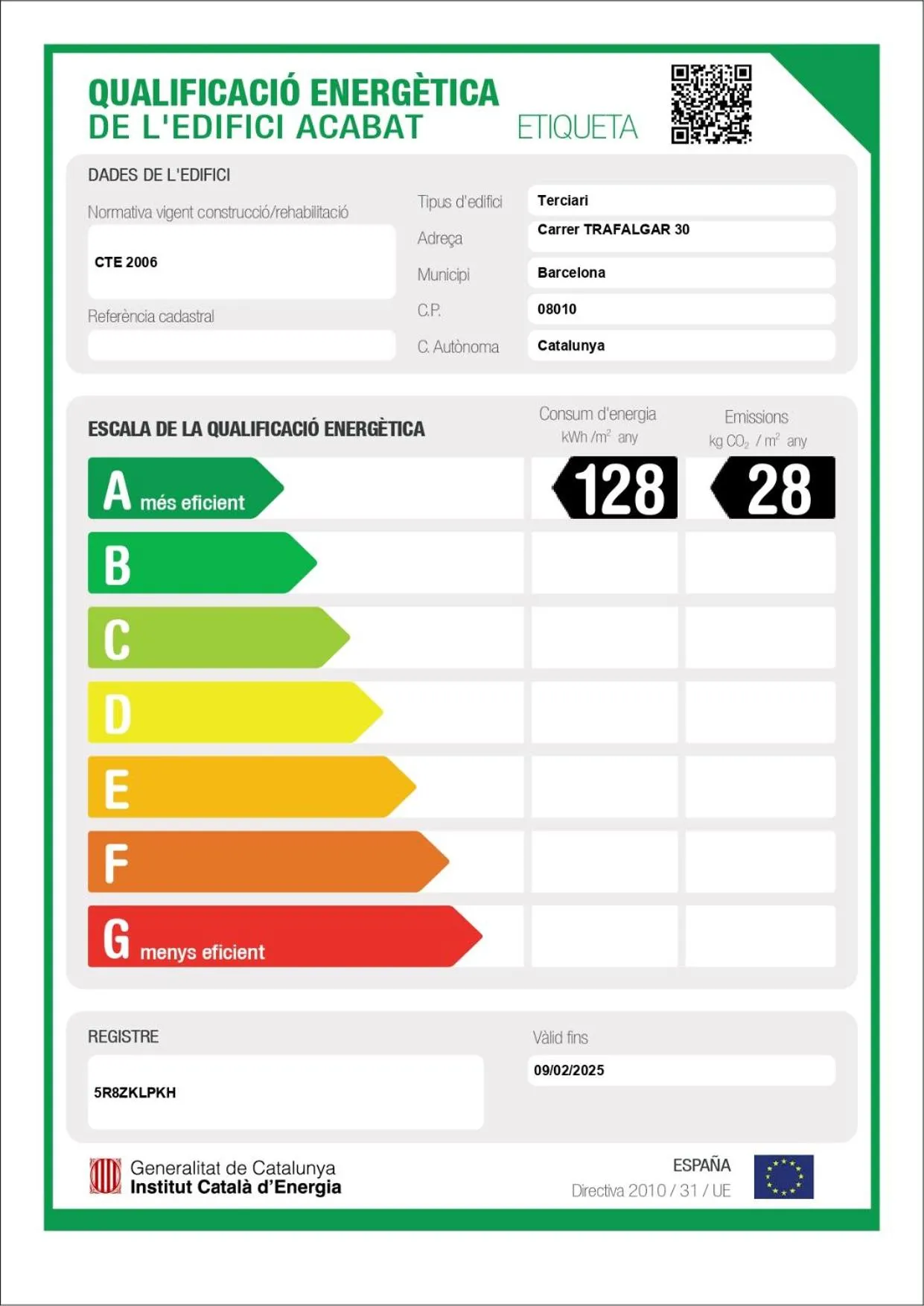 Logo/Certificate/Sign in Yurbban Trafalgar Hotel