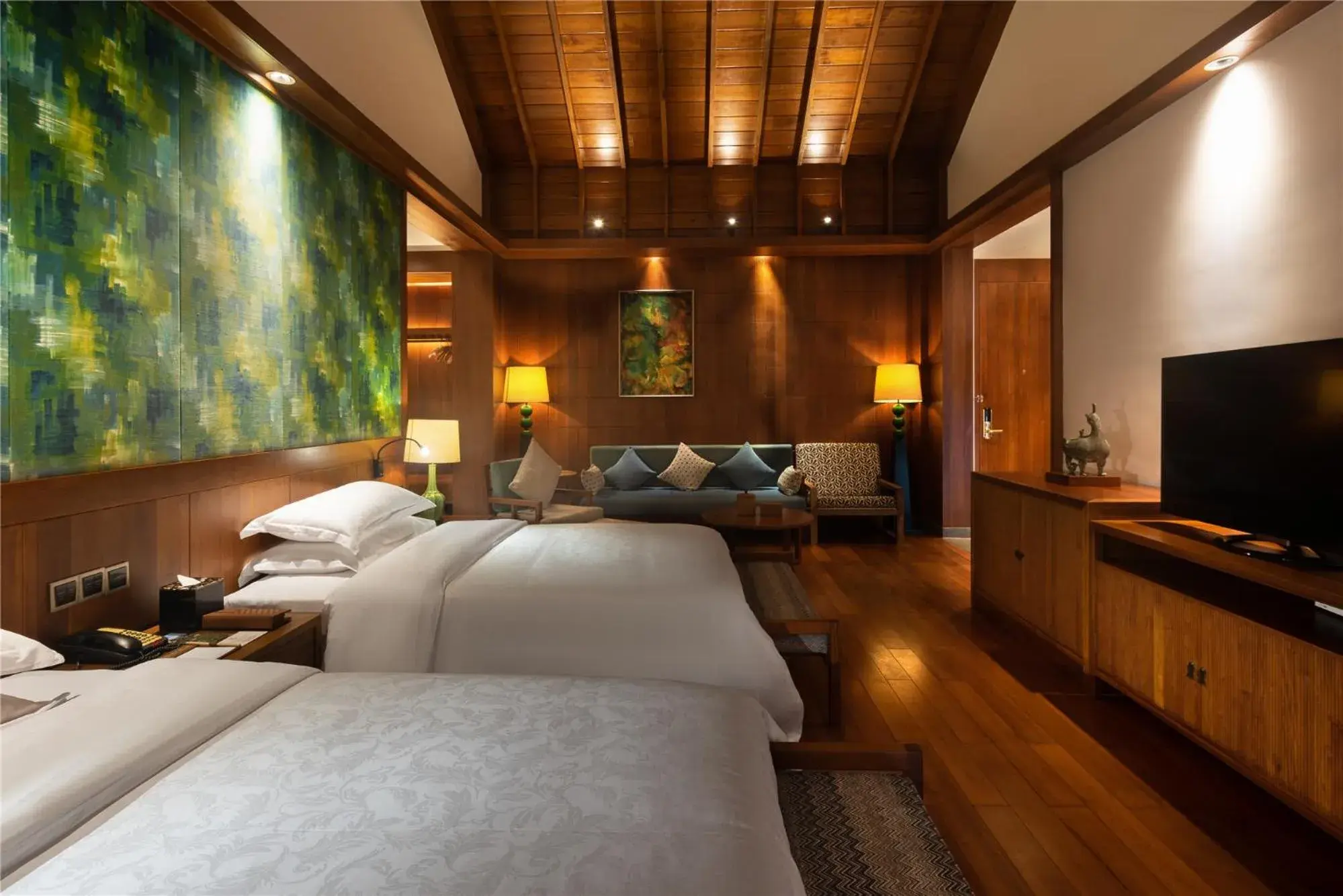 Yunpeng Sea View Twin Room in Yalong Bay Earthly Paradise Birds Nest Resort (Mountain Villas) Yunpeng Sea View Twin Room in Yalong Bay Earthly Paradise Birds Nest Resort (Mountain Villas)