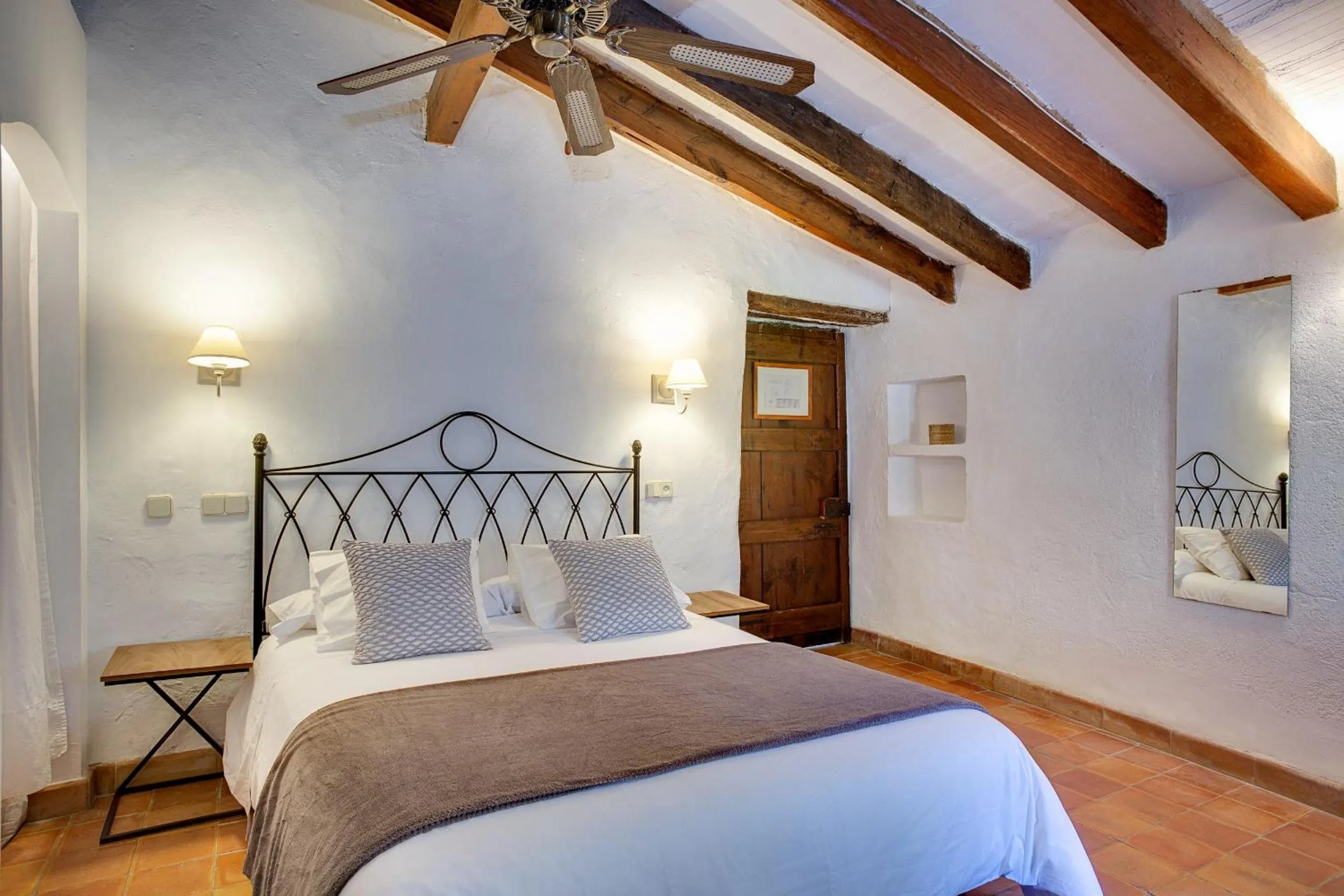 Bed in Finca Es Castell