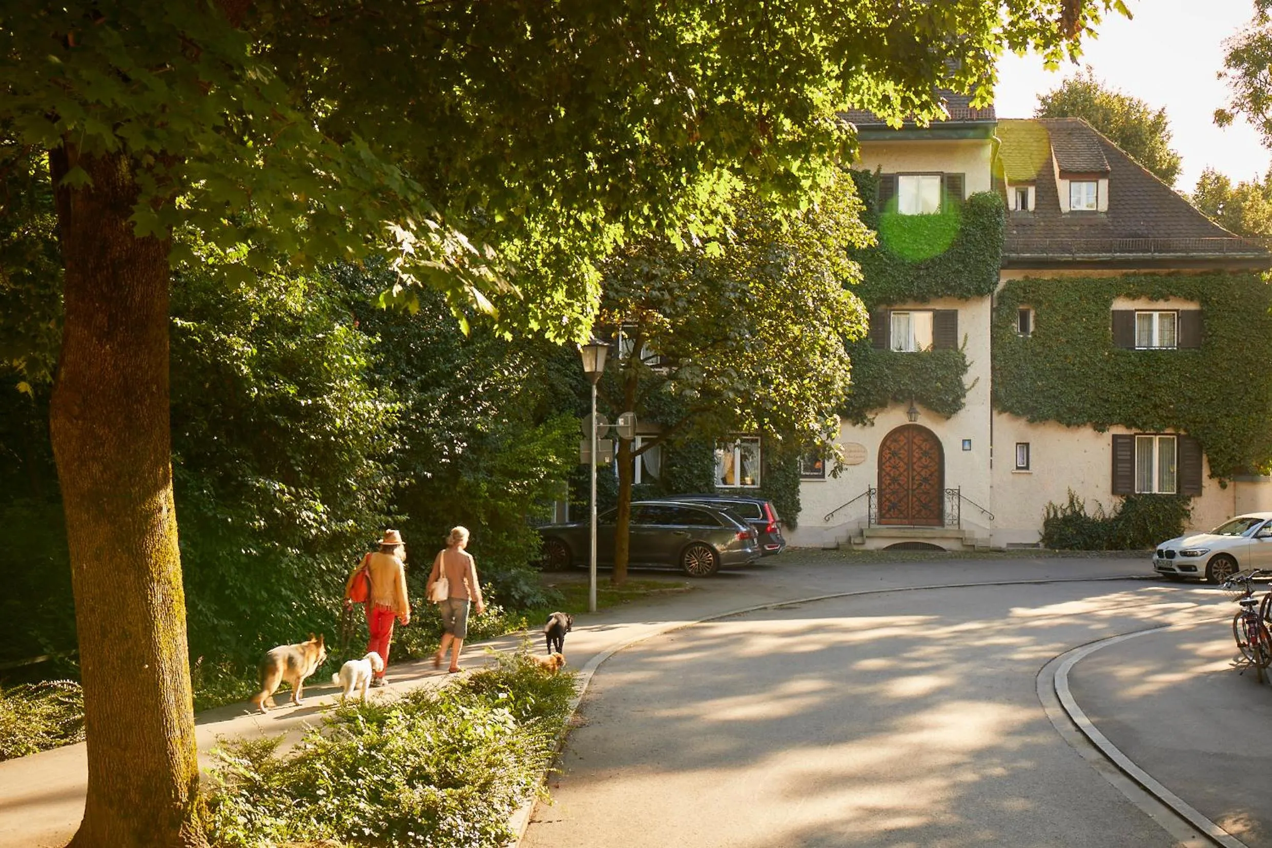 Property building in Gästehaus Englischer Garten