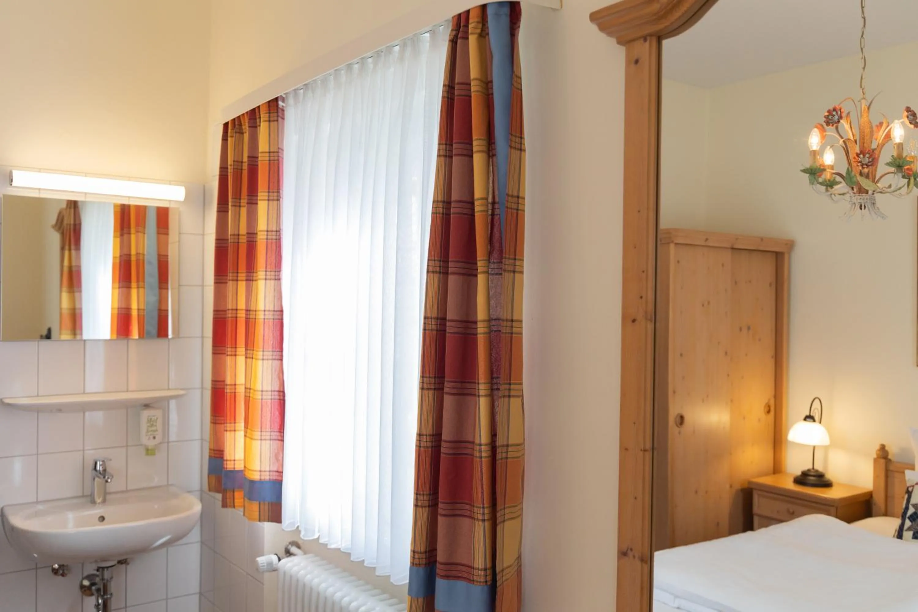 Photo of the whole room, Bed in Gästehaus Englischer Garten