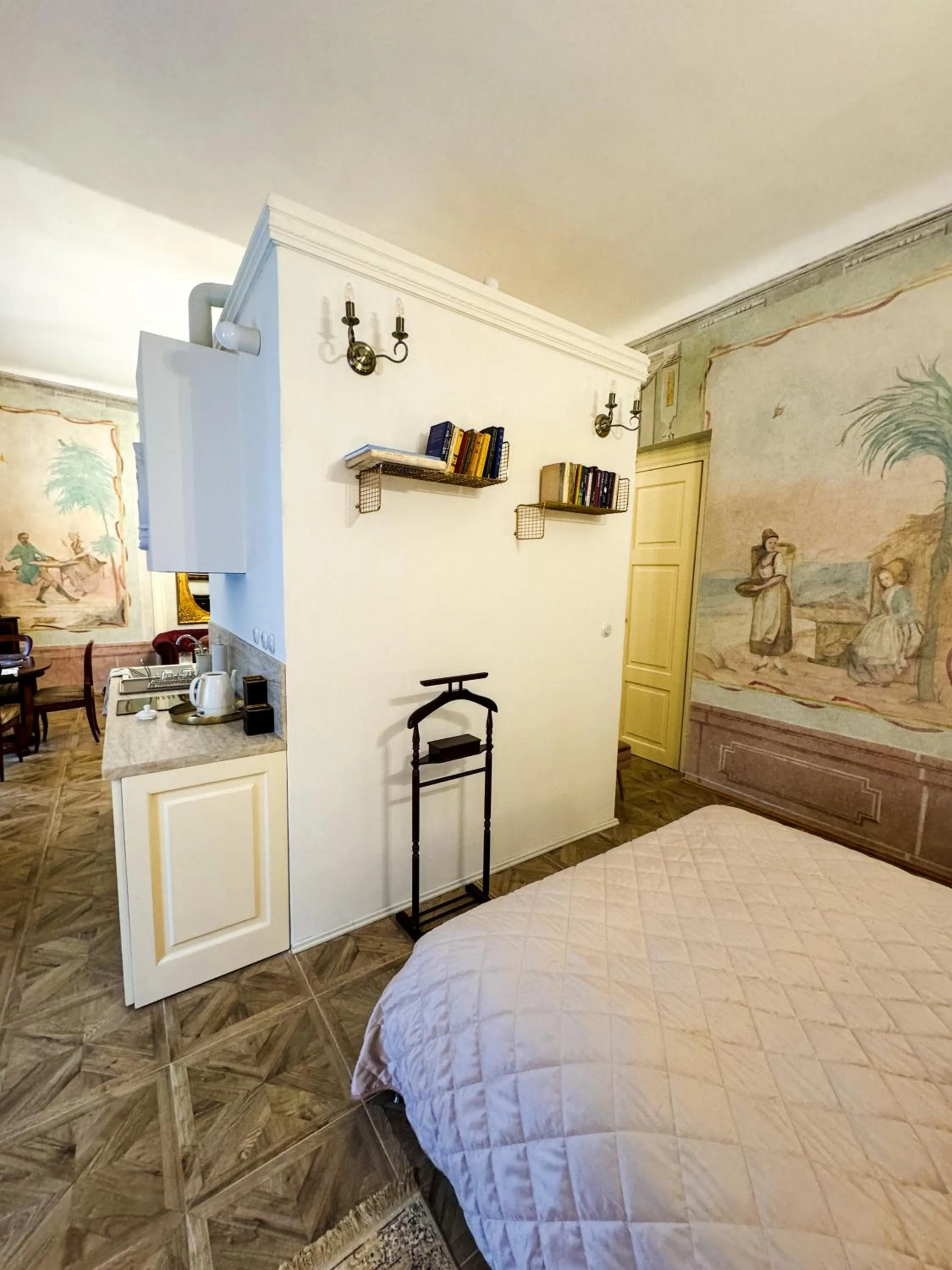 Photo of the whole room, Bed in Opera apartments - Mestský palác