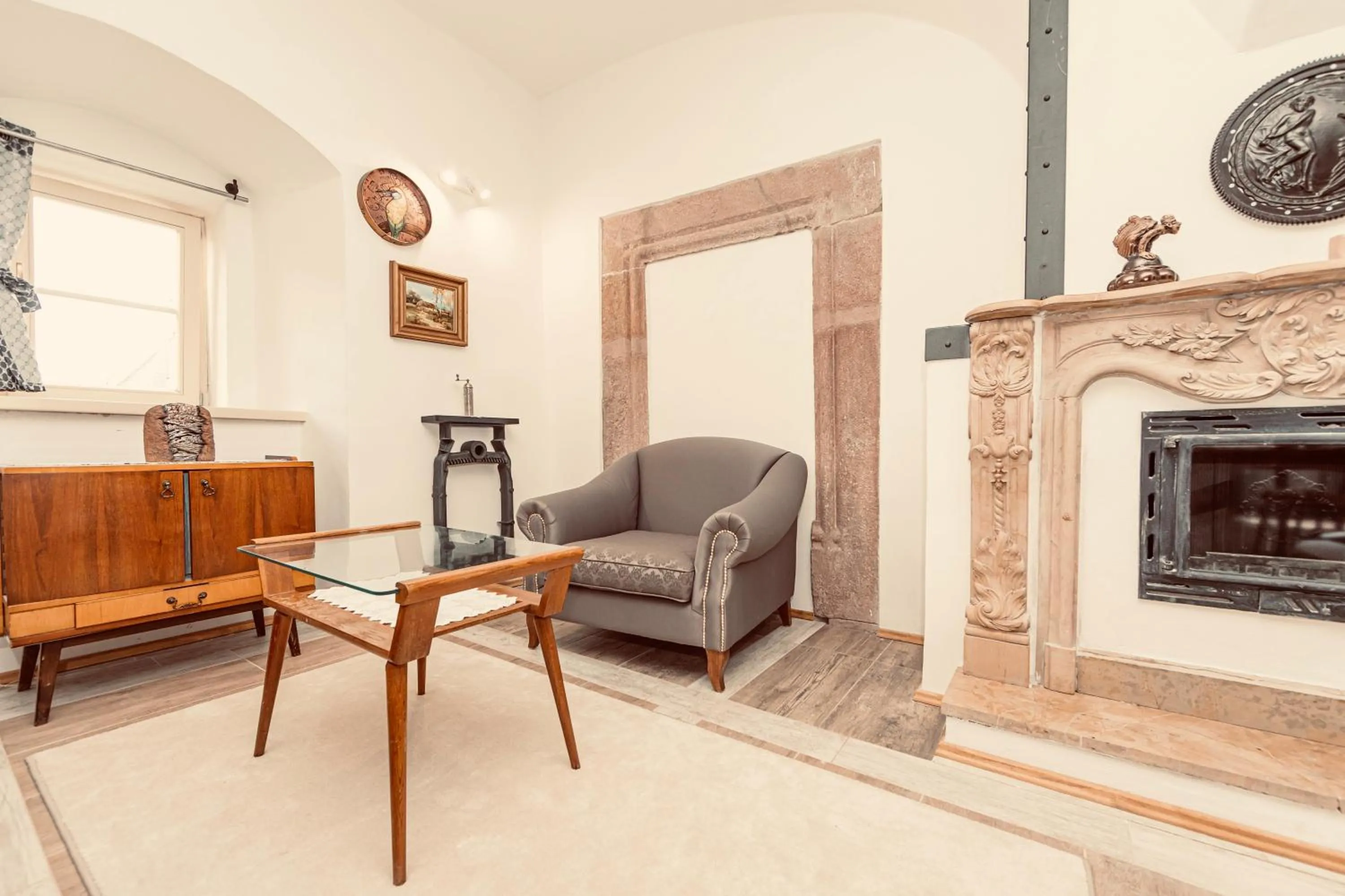 Seating area in Opera apartments - Mestský palác