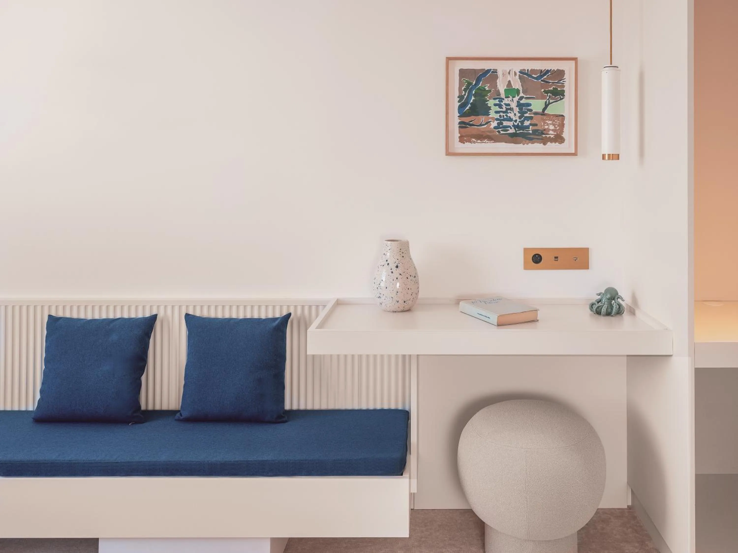 Seating area in Bleu Hôtel & Spa