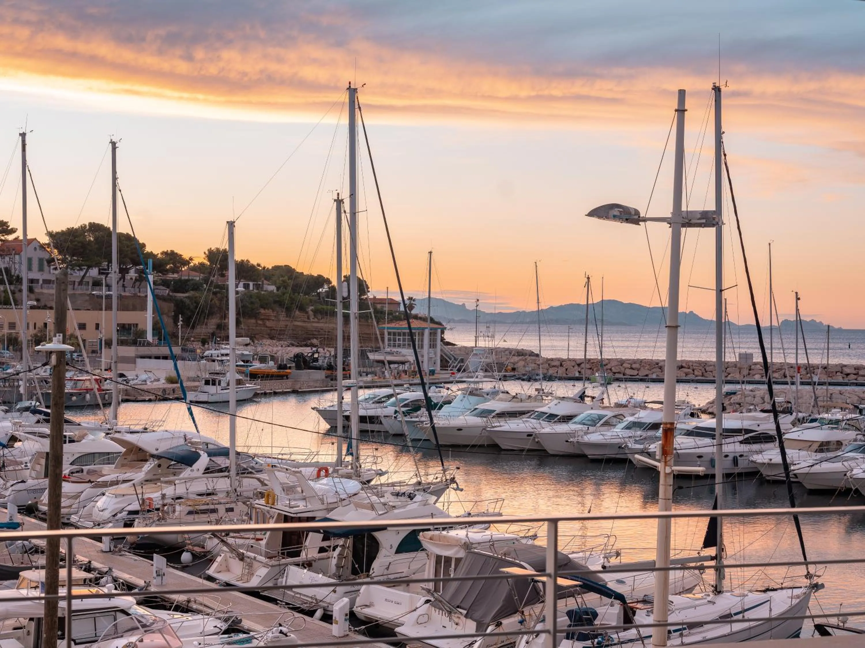 Sea view in Bleu Hôtel & Spa