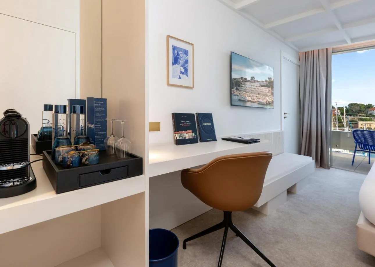 Seating area in Bleu Hôtel & Spa