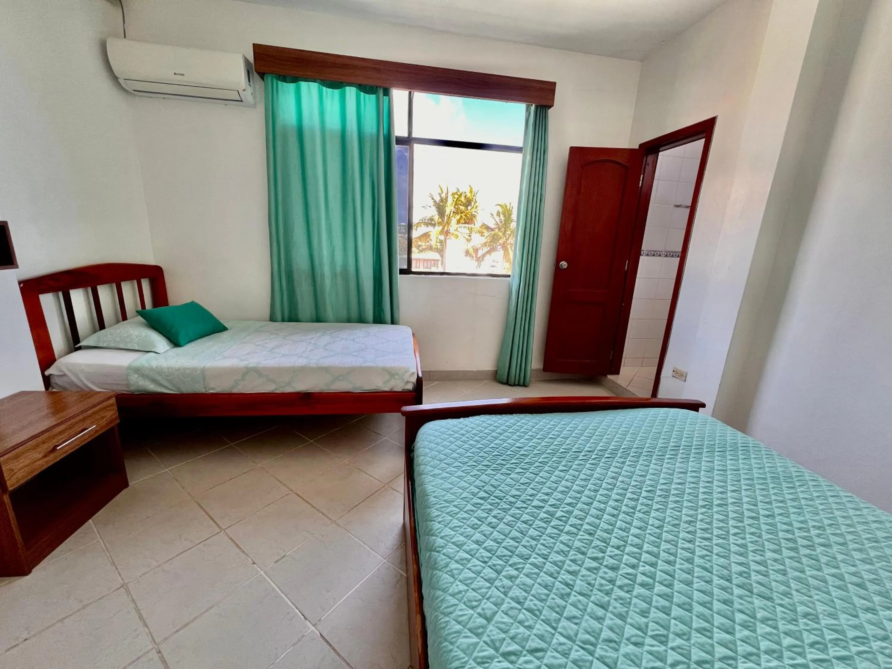 Bed in Hotel Sierra Negra