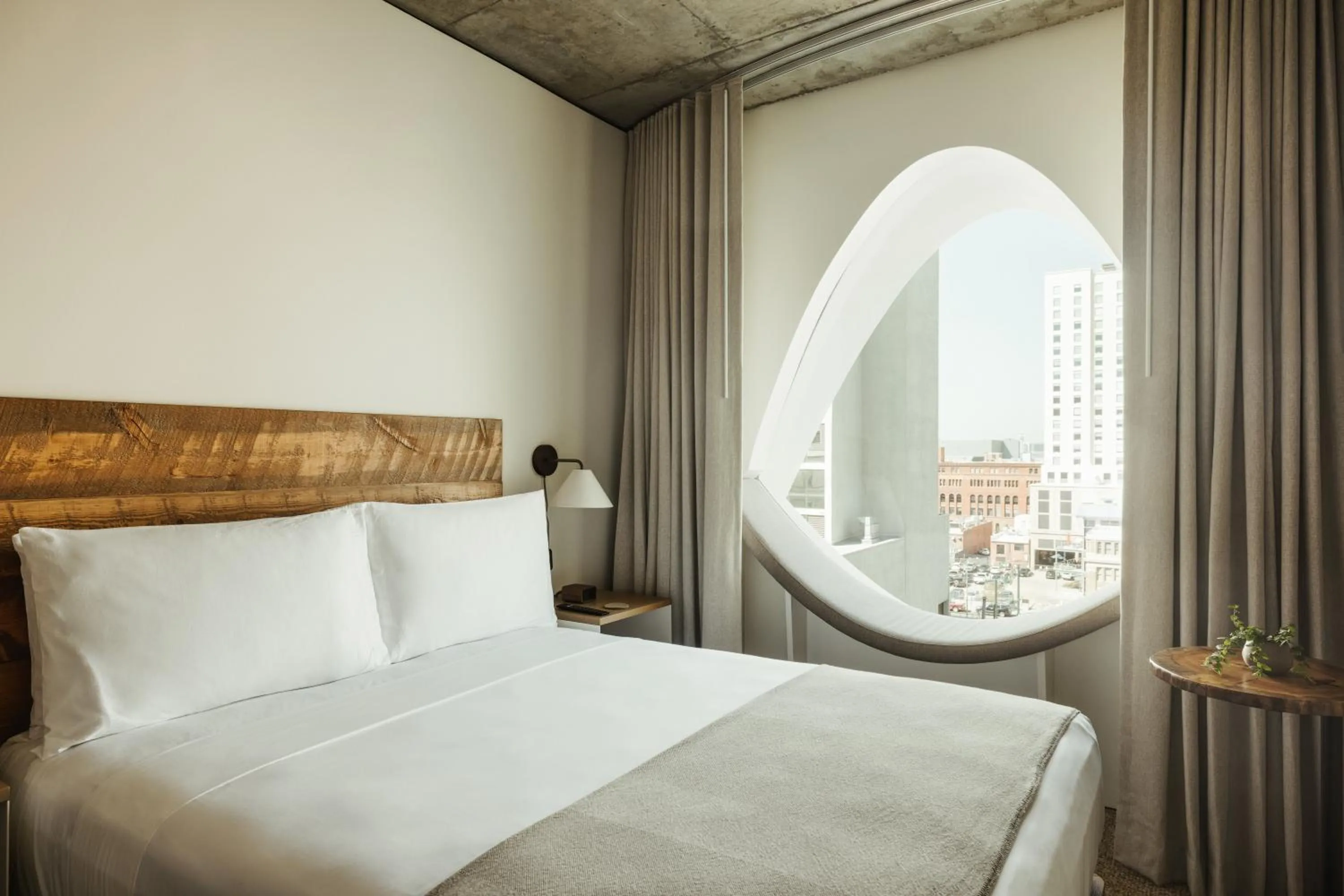 View (from property/room), Bed in Populus