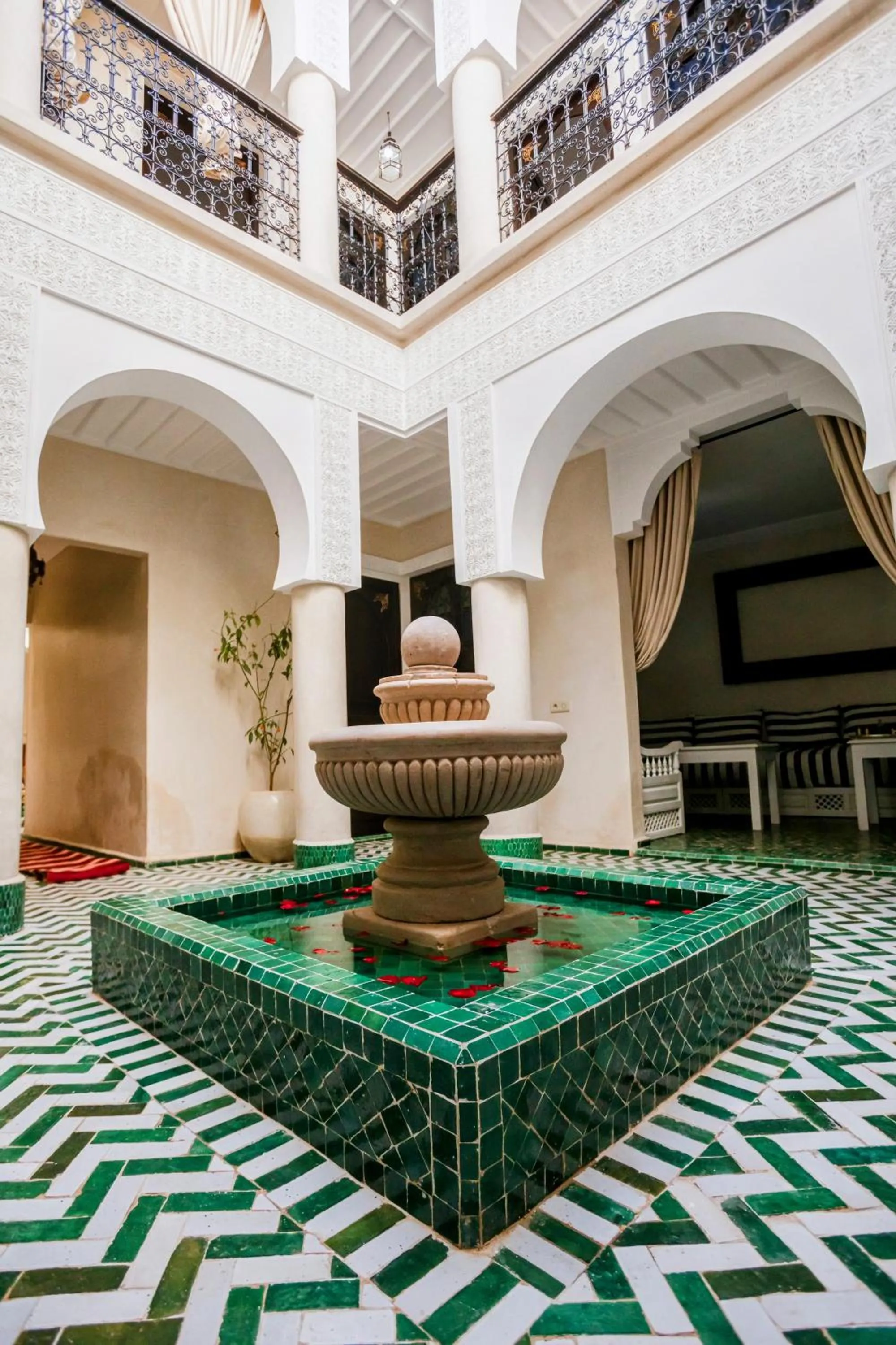 Patio in Riad Zazz
