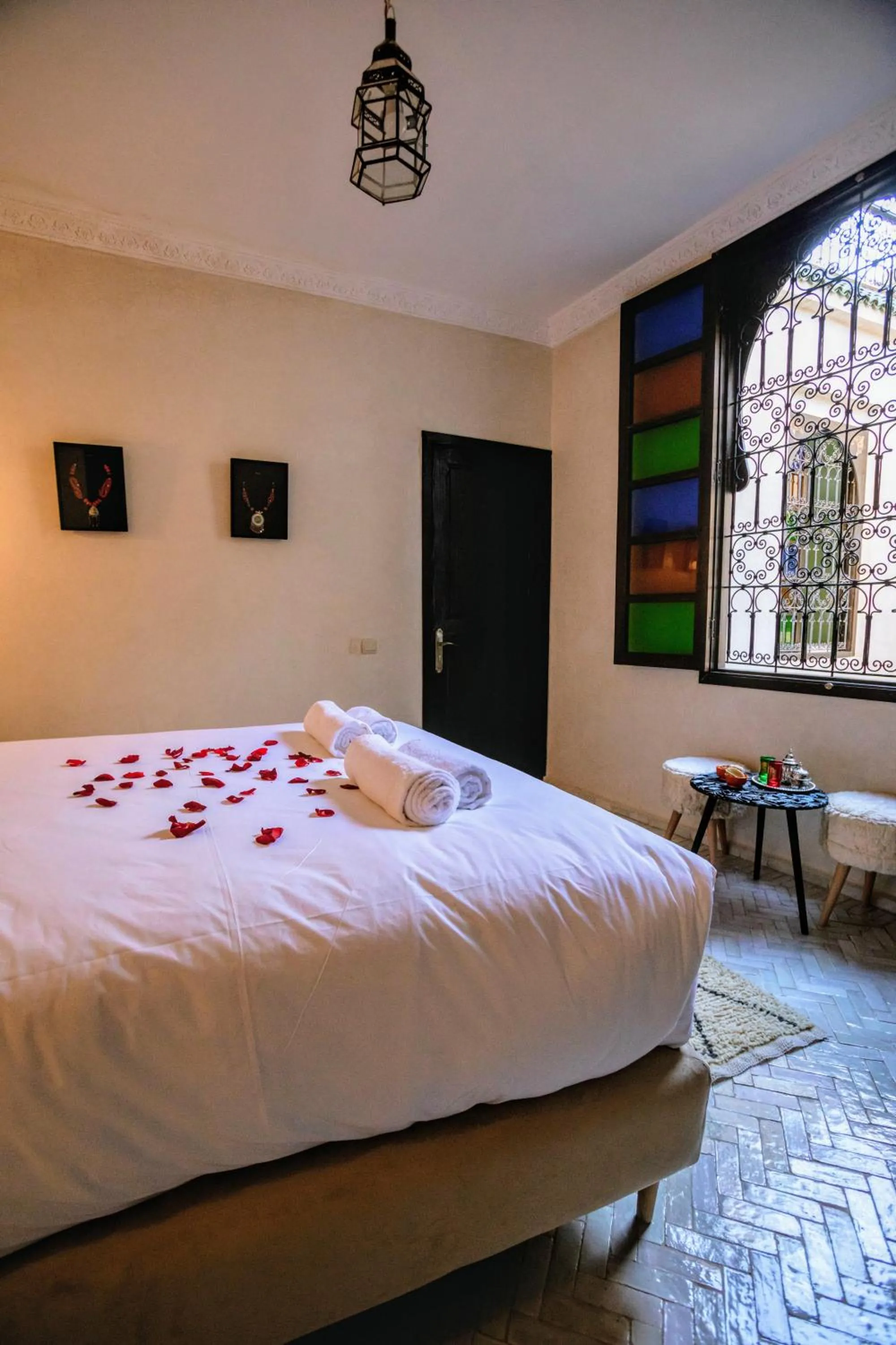 Bedroom, Bed in Riad Zazz