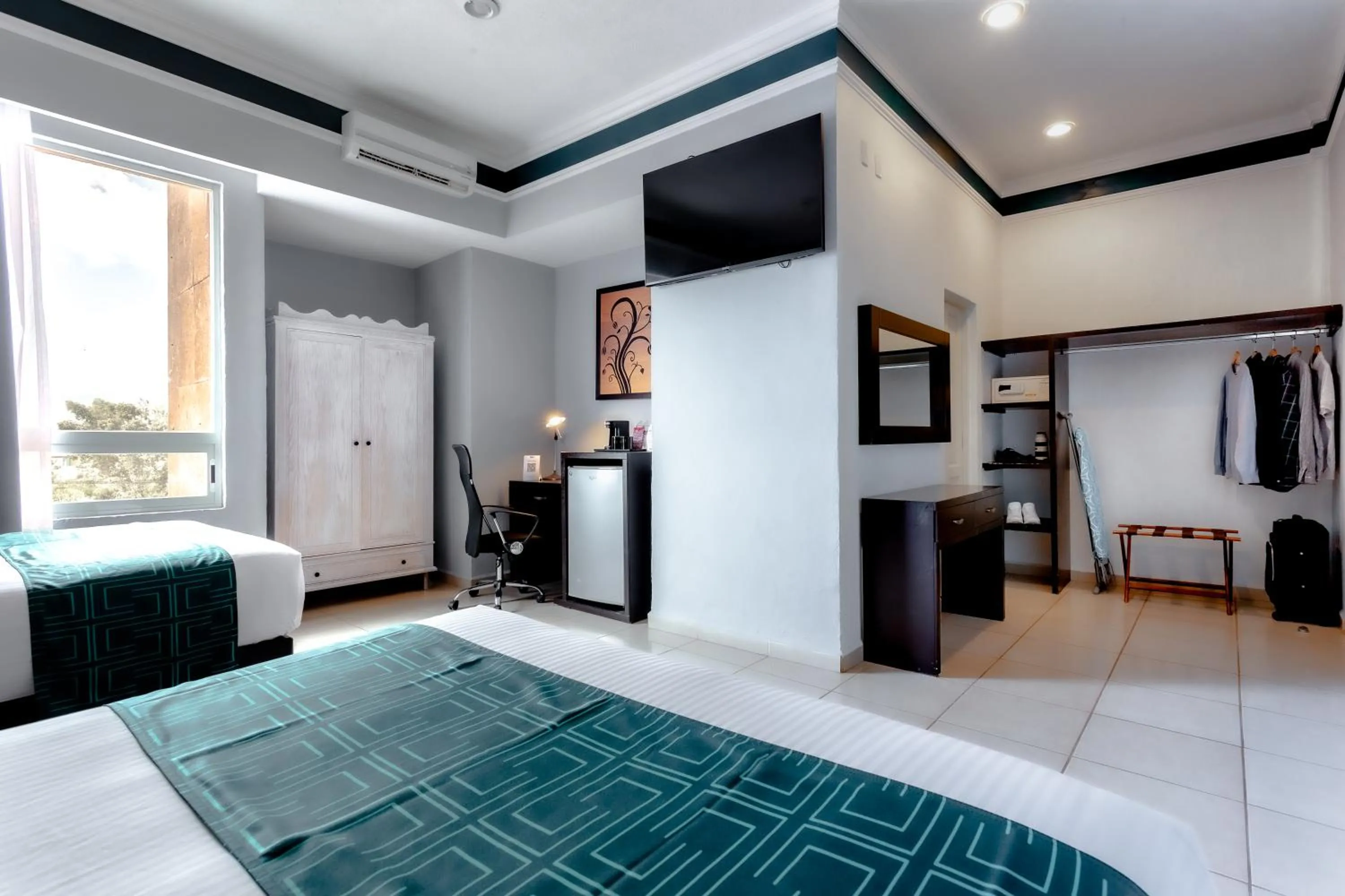 Bed in InHouse Hotel León