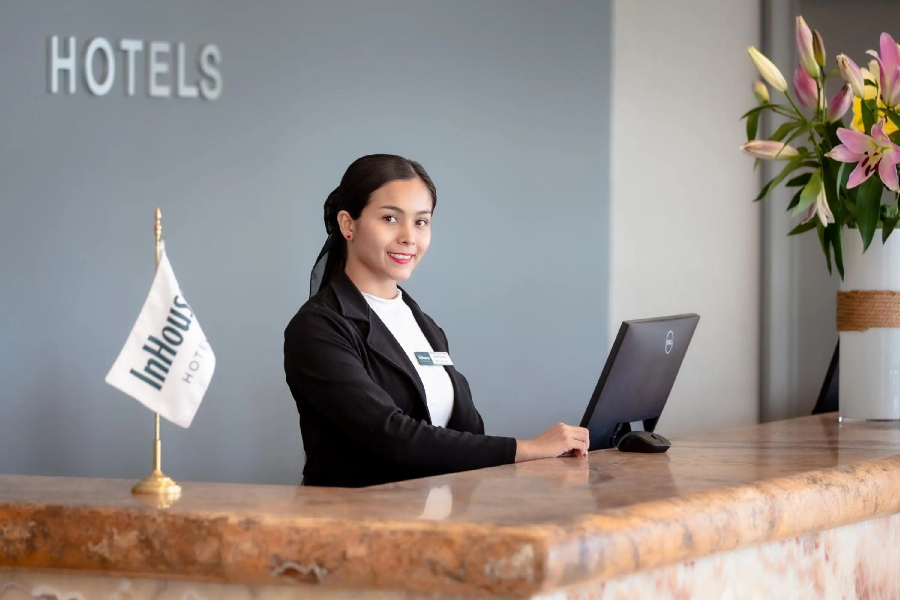 Lobby or reception in InHouse Hotel León