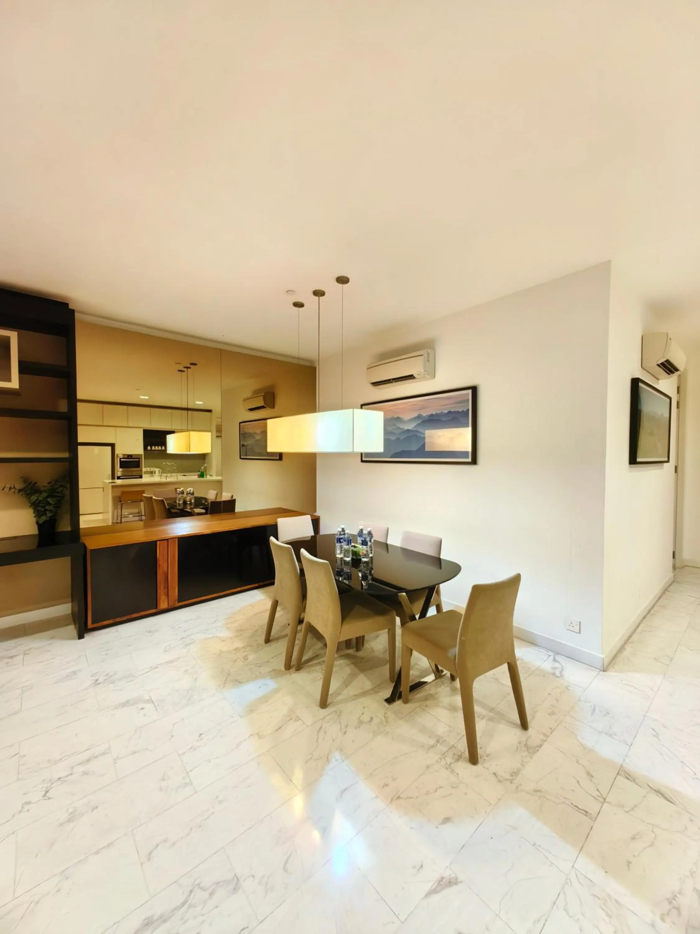 Dining area in Platinum Suites Tower 1 Kuala Lumpur