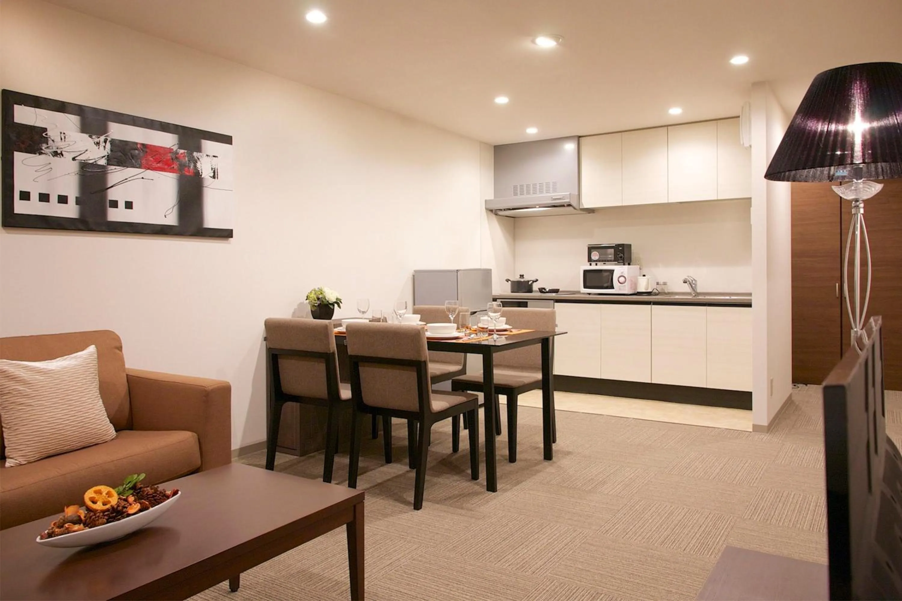 Dining area in Hakuba Grand Apartments