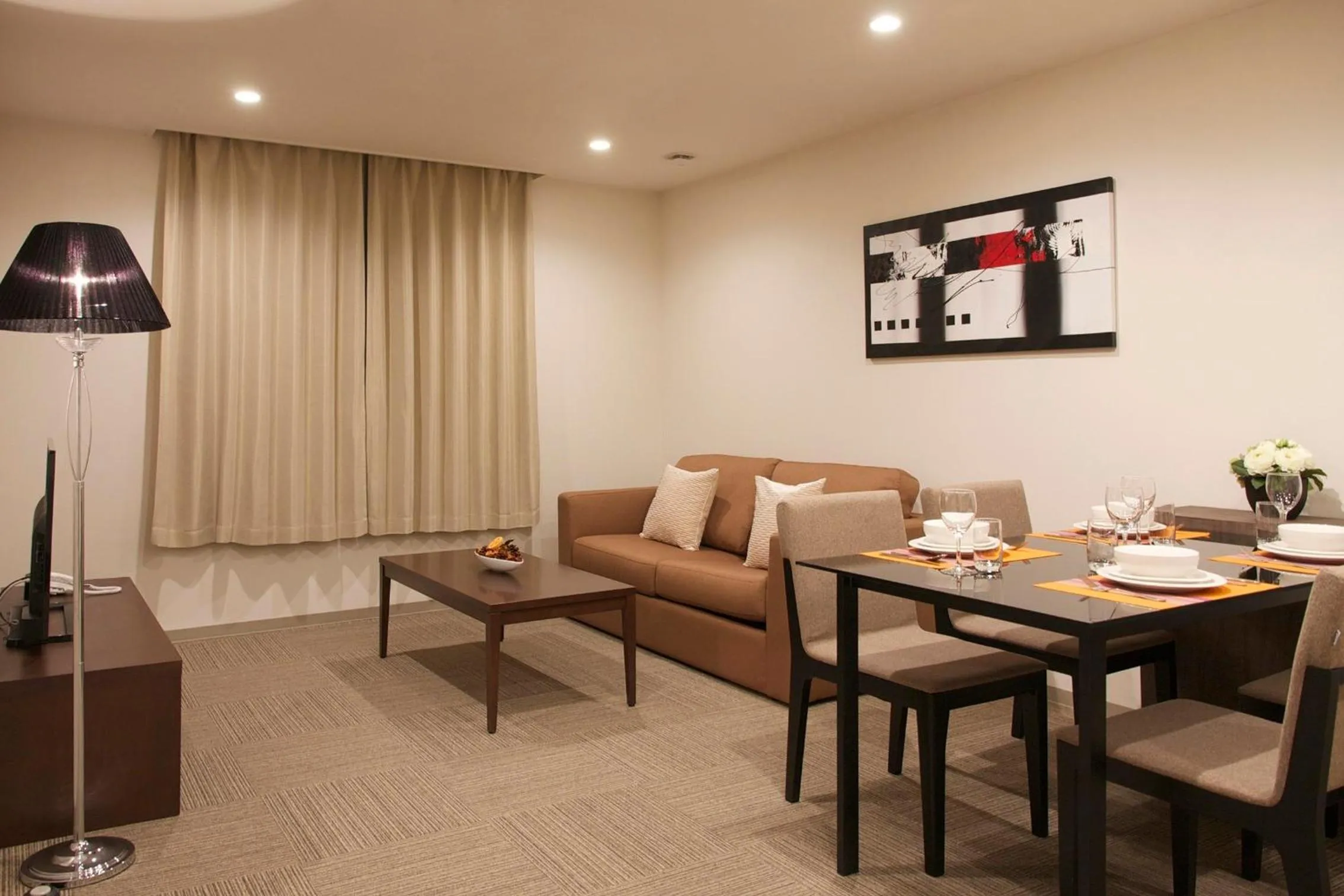 Dining area in Hakuba Grand Apartments