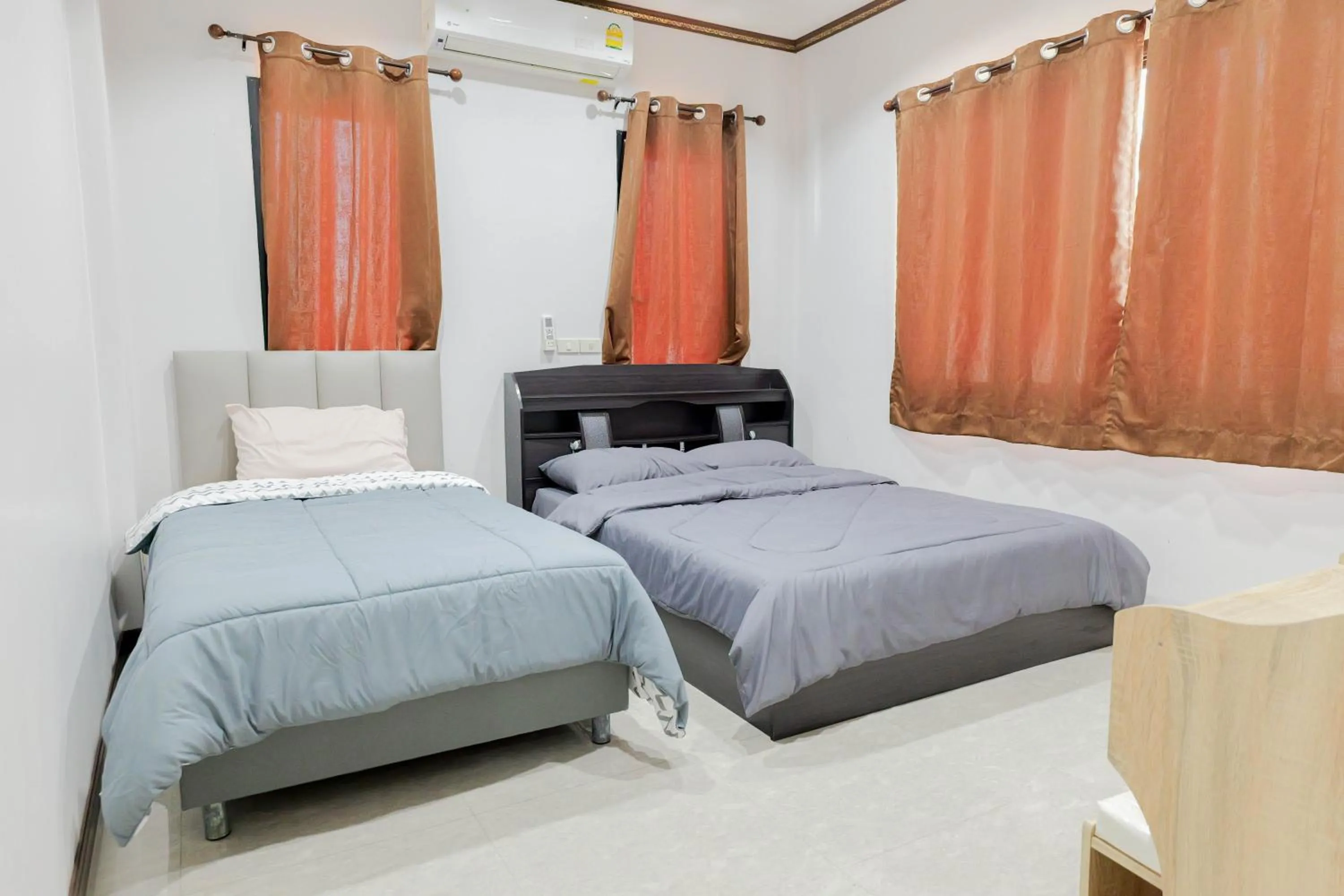 Bedroom, Bed in LV Villa Cha-am