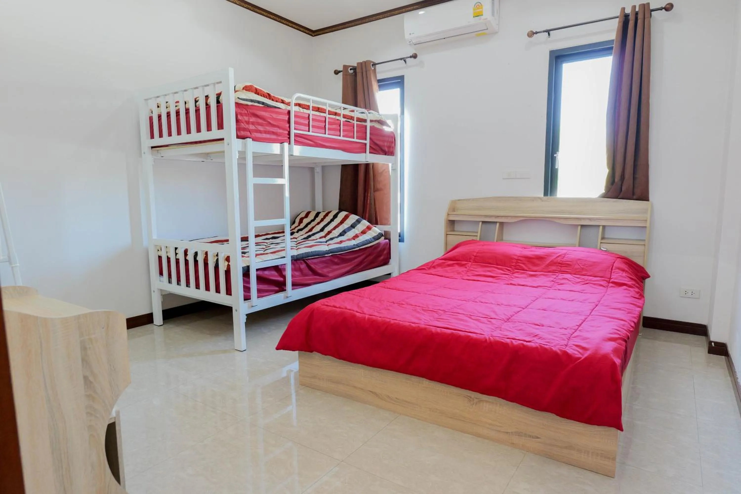 Bedroom, Bed in LV Villa Cha-am