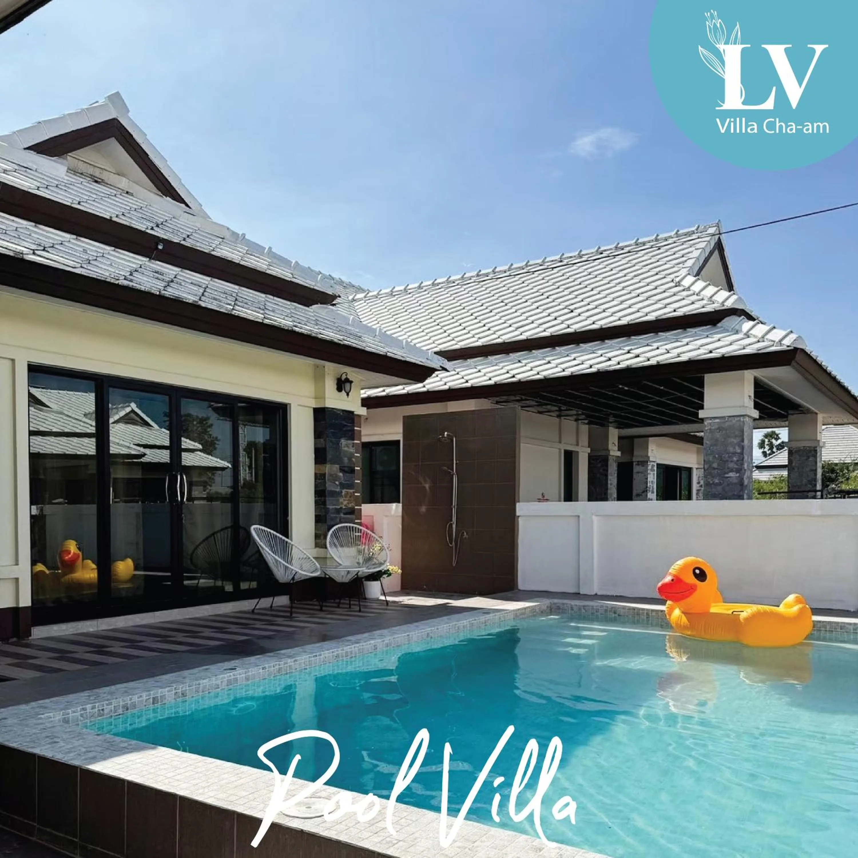 Pool view in LV Villa Cha-am