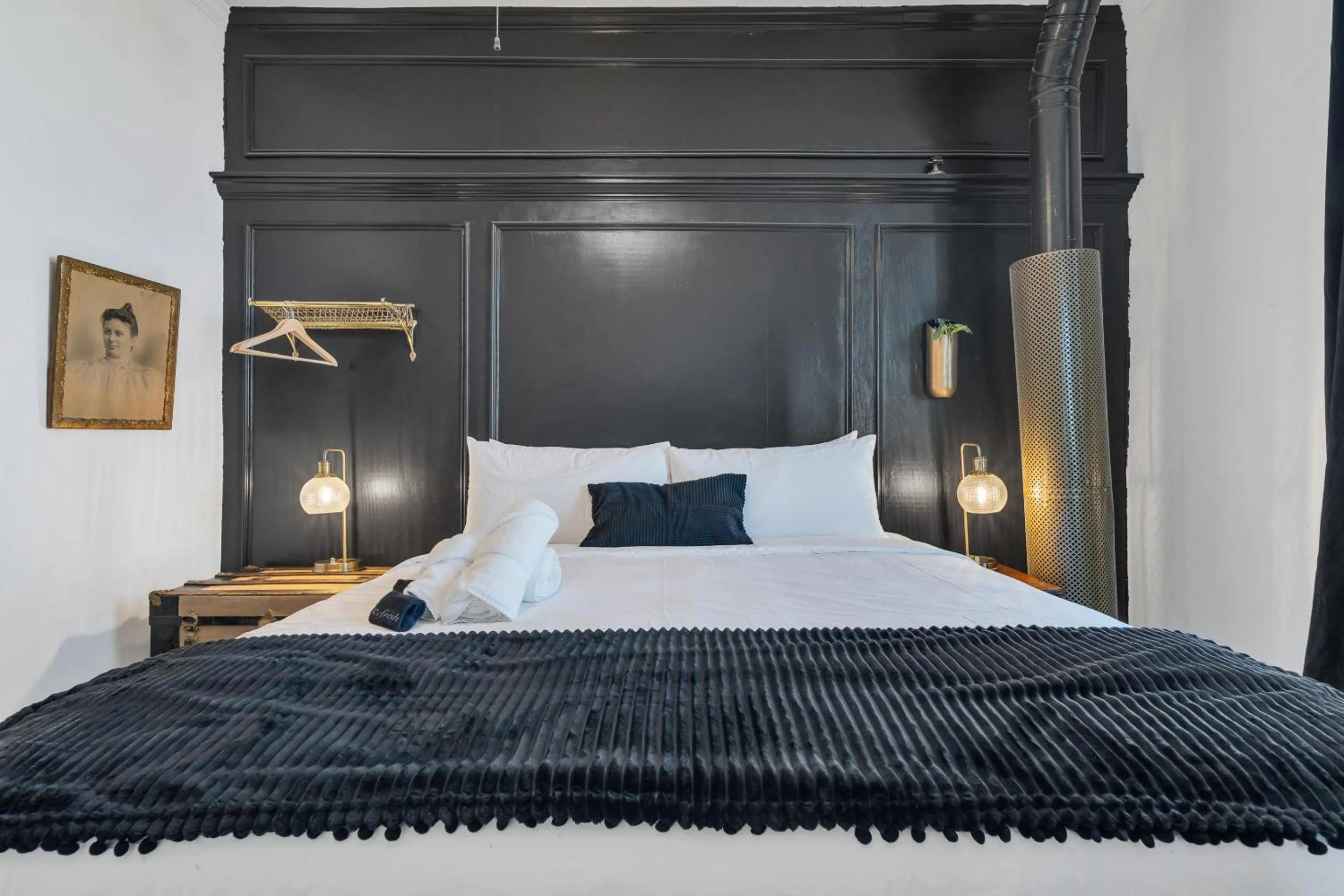 Bed in The Historic Grand Canyon Hotel