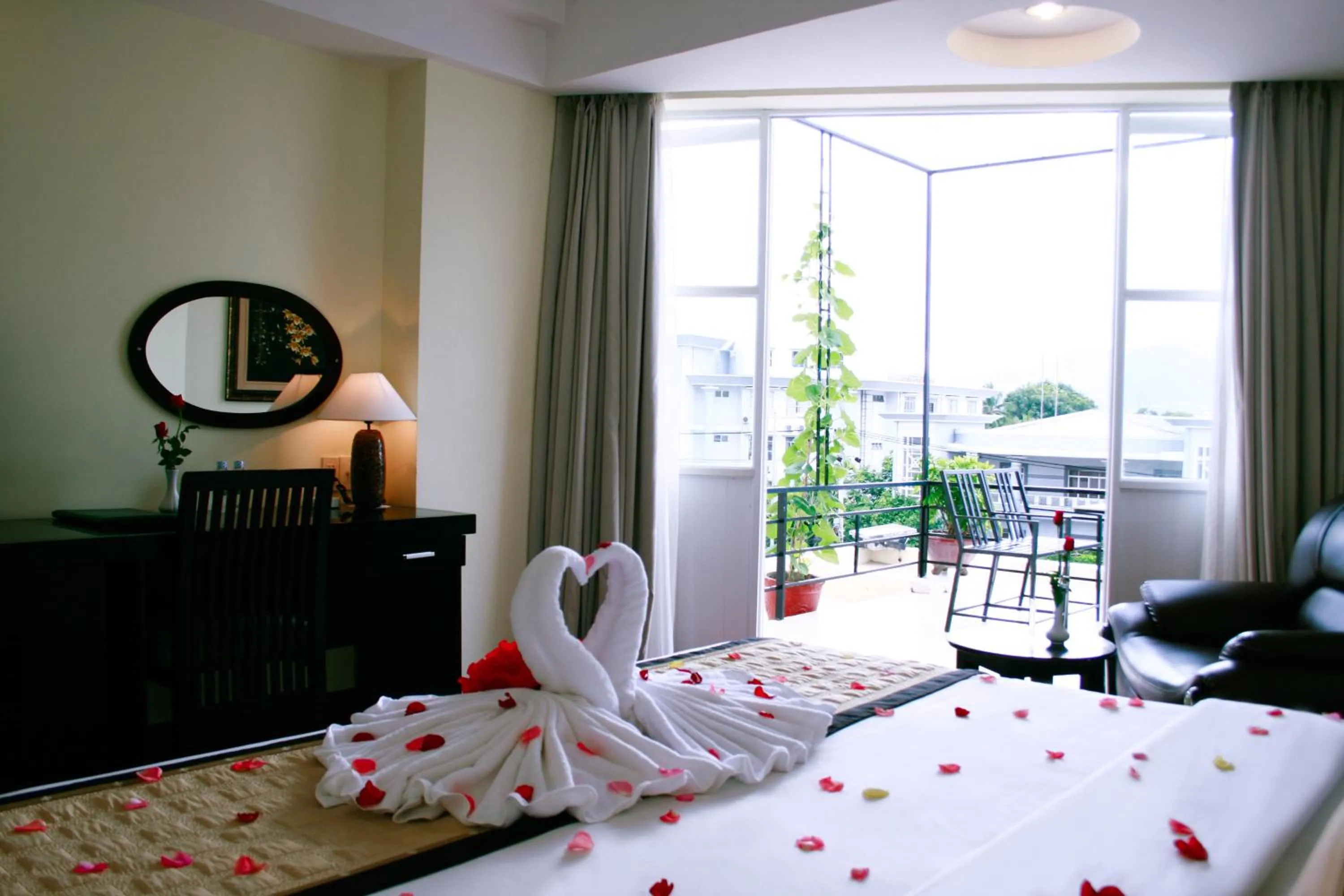 Bedroom, Bed in Angella Hotel