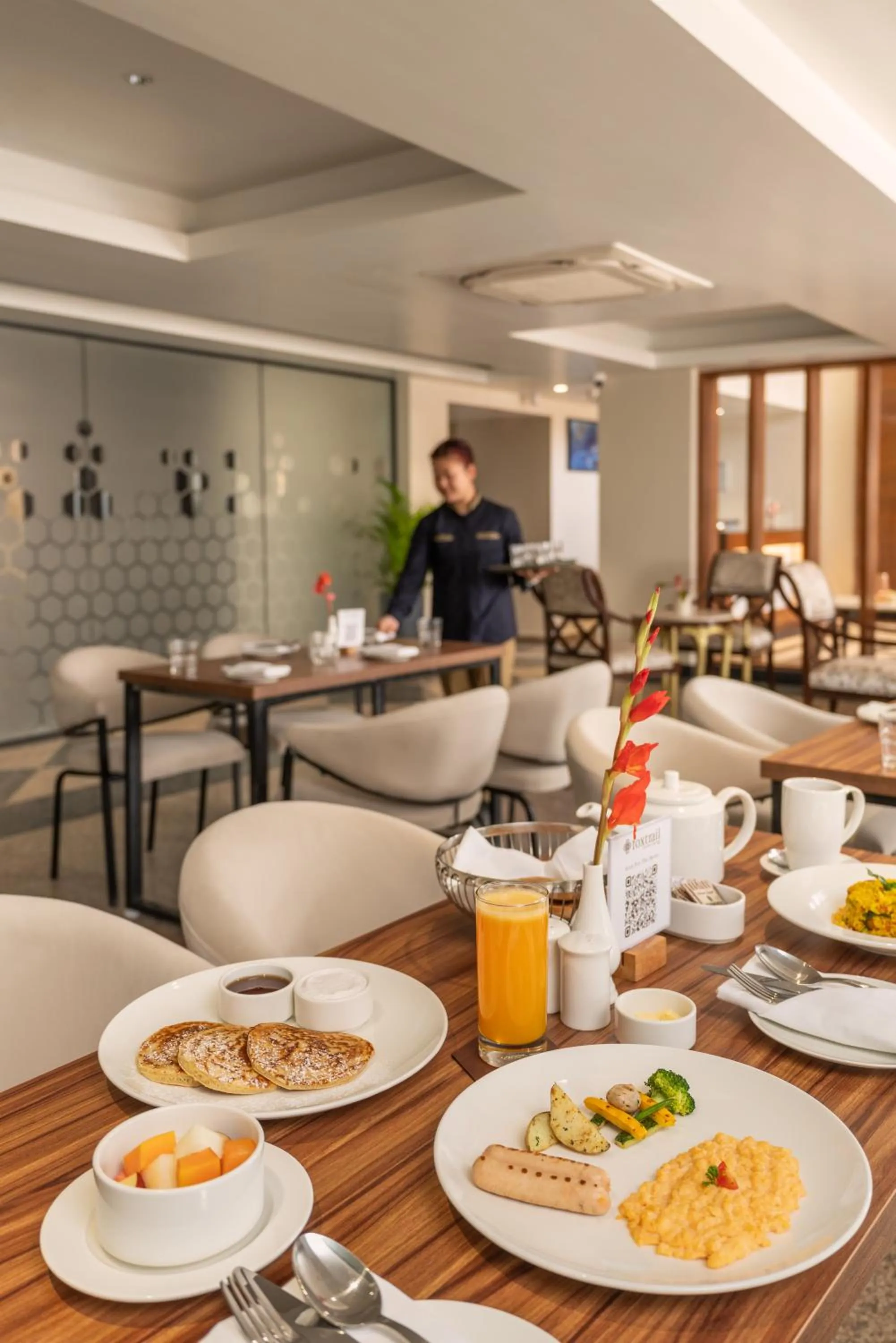 Restaurant/places to eat in Foxtrail, Sector 42 - AM Hotel Kollection