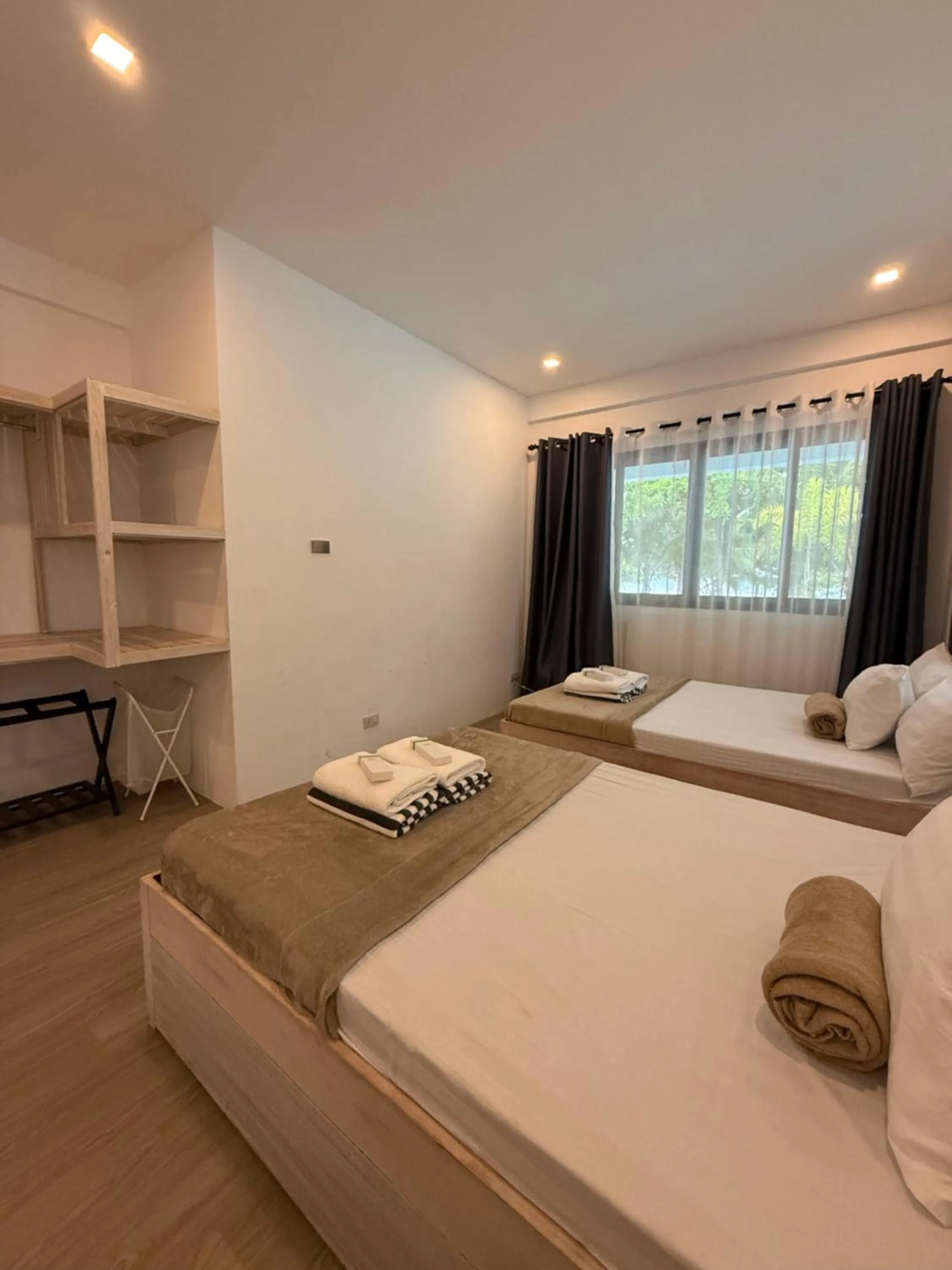 Bed in Islas Moriones Beach Resort