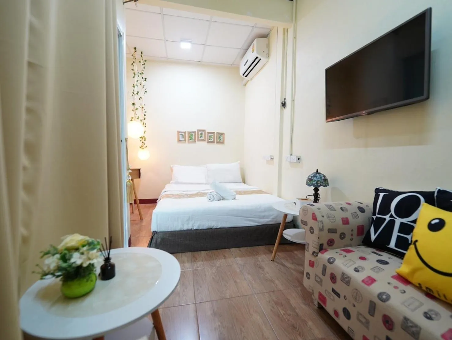 TV and multimedia, Bed in EZ Sleep @ Ratchada 19