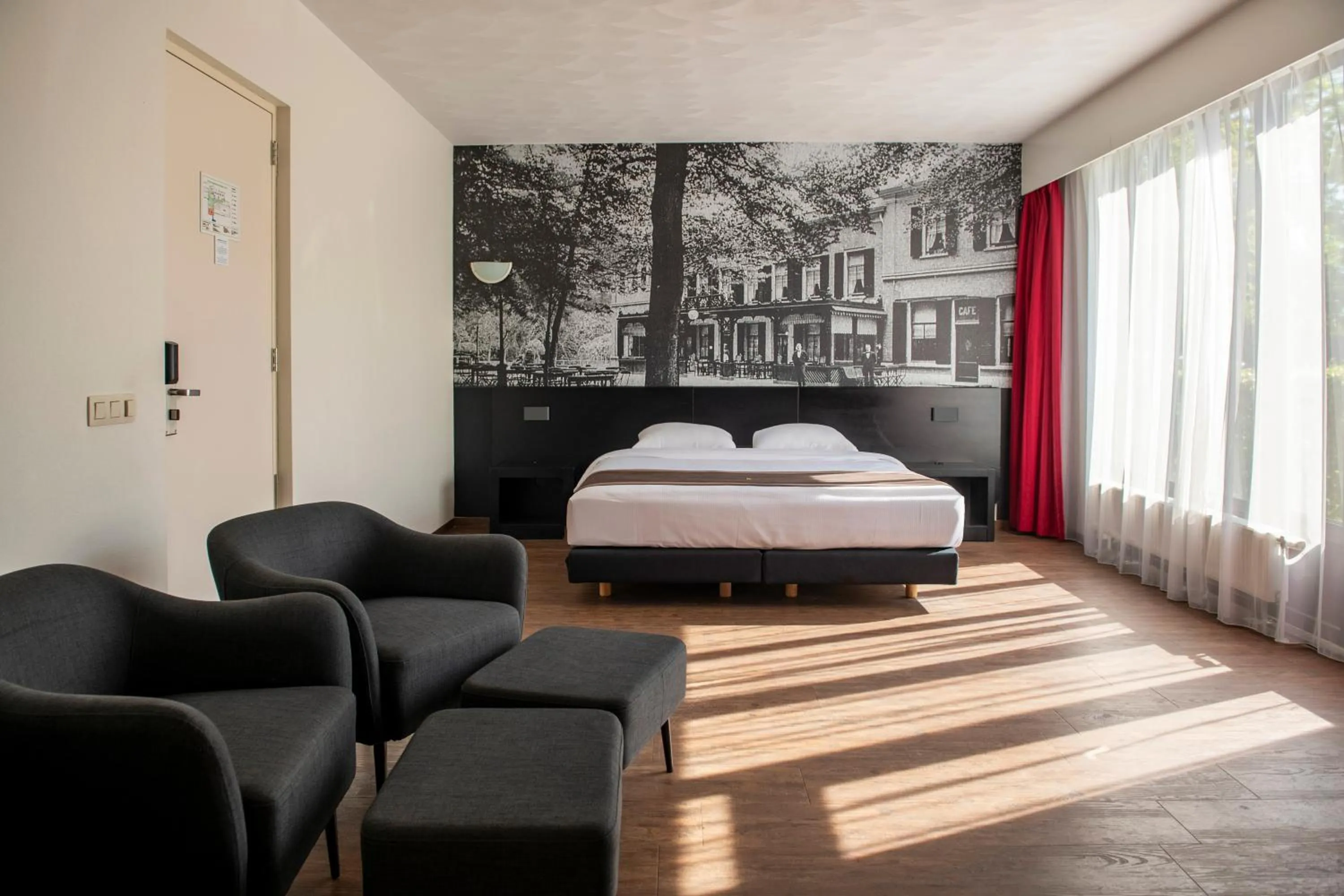 Bed in Bastion Hotel Apeldoorn Het Loo