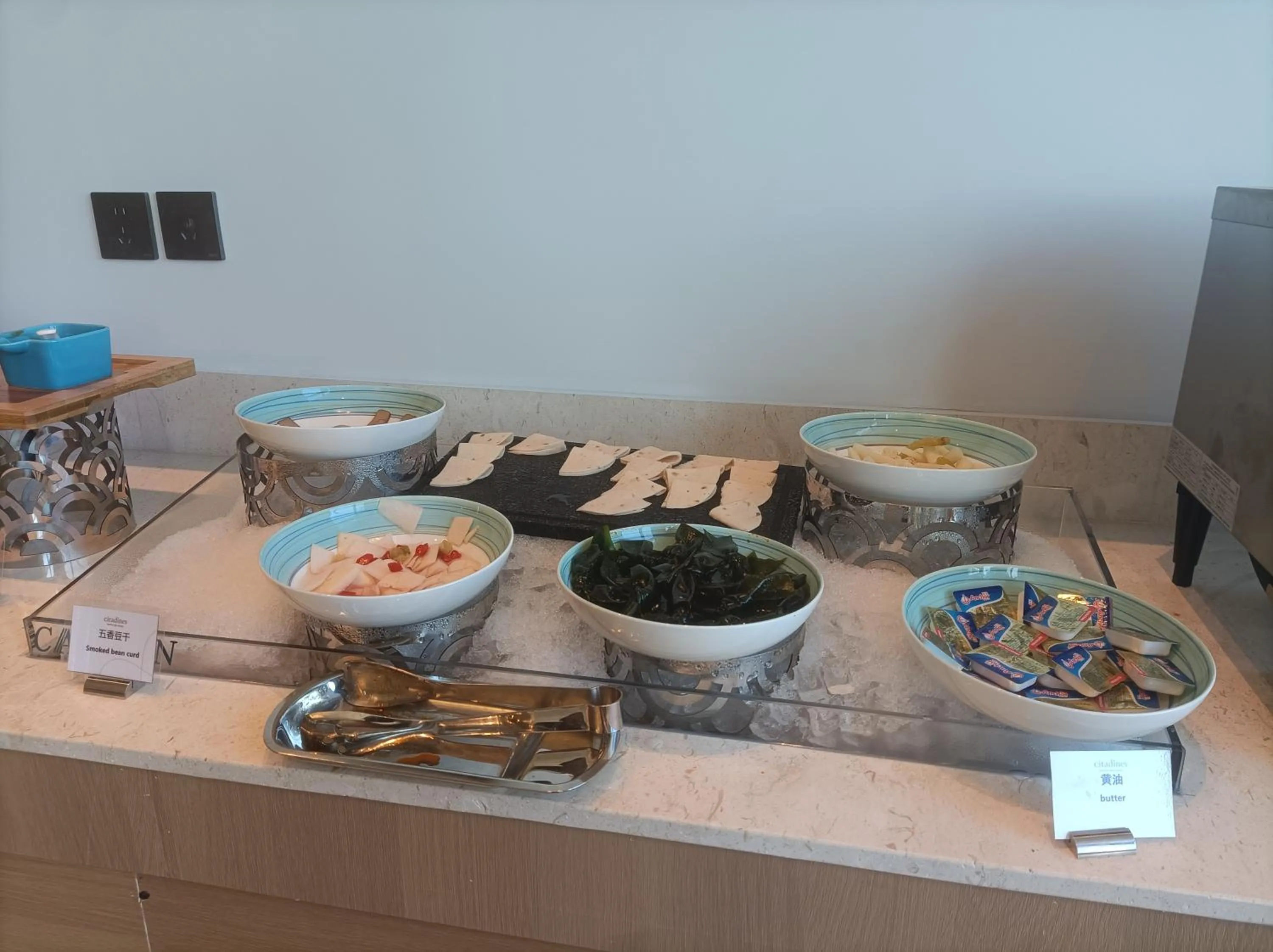 Buffet breakfast in Citadines Yazhou Bay Sanya