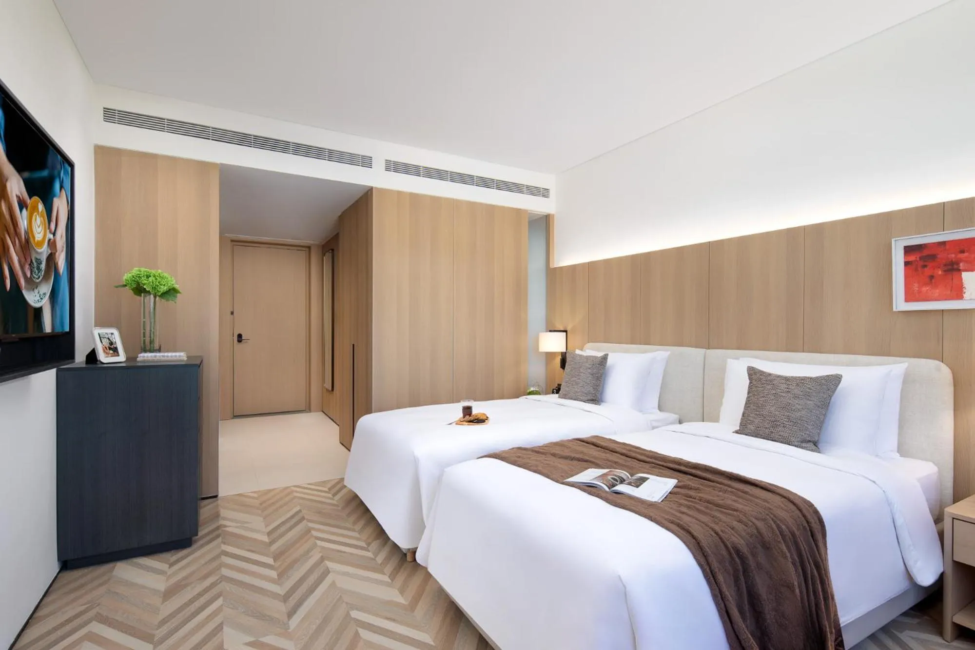 Photo of the whole room in Citadines Yazhou Bay Sanya