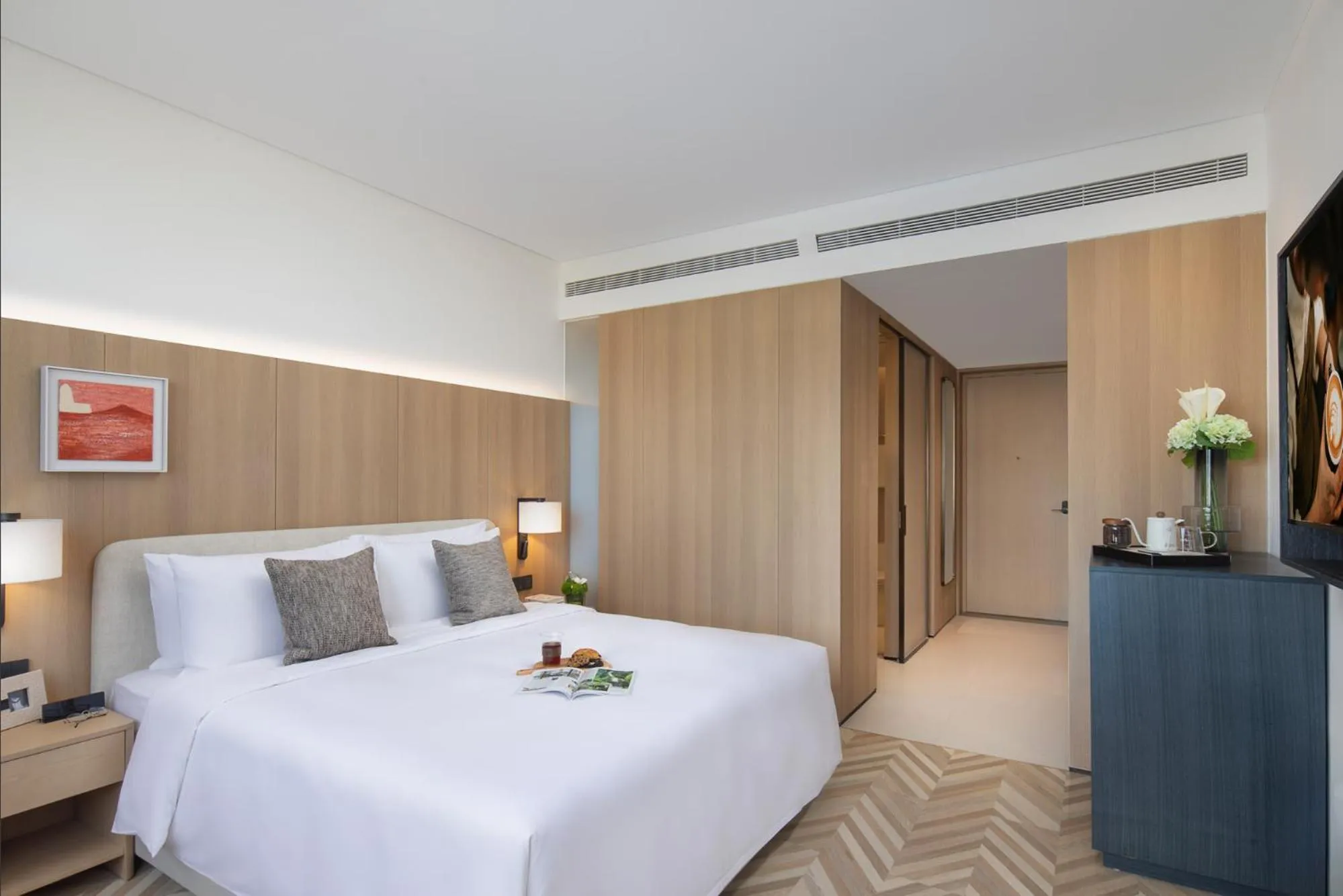 Bed in Citadines Yazhou Bay Sanya