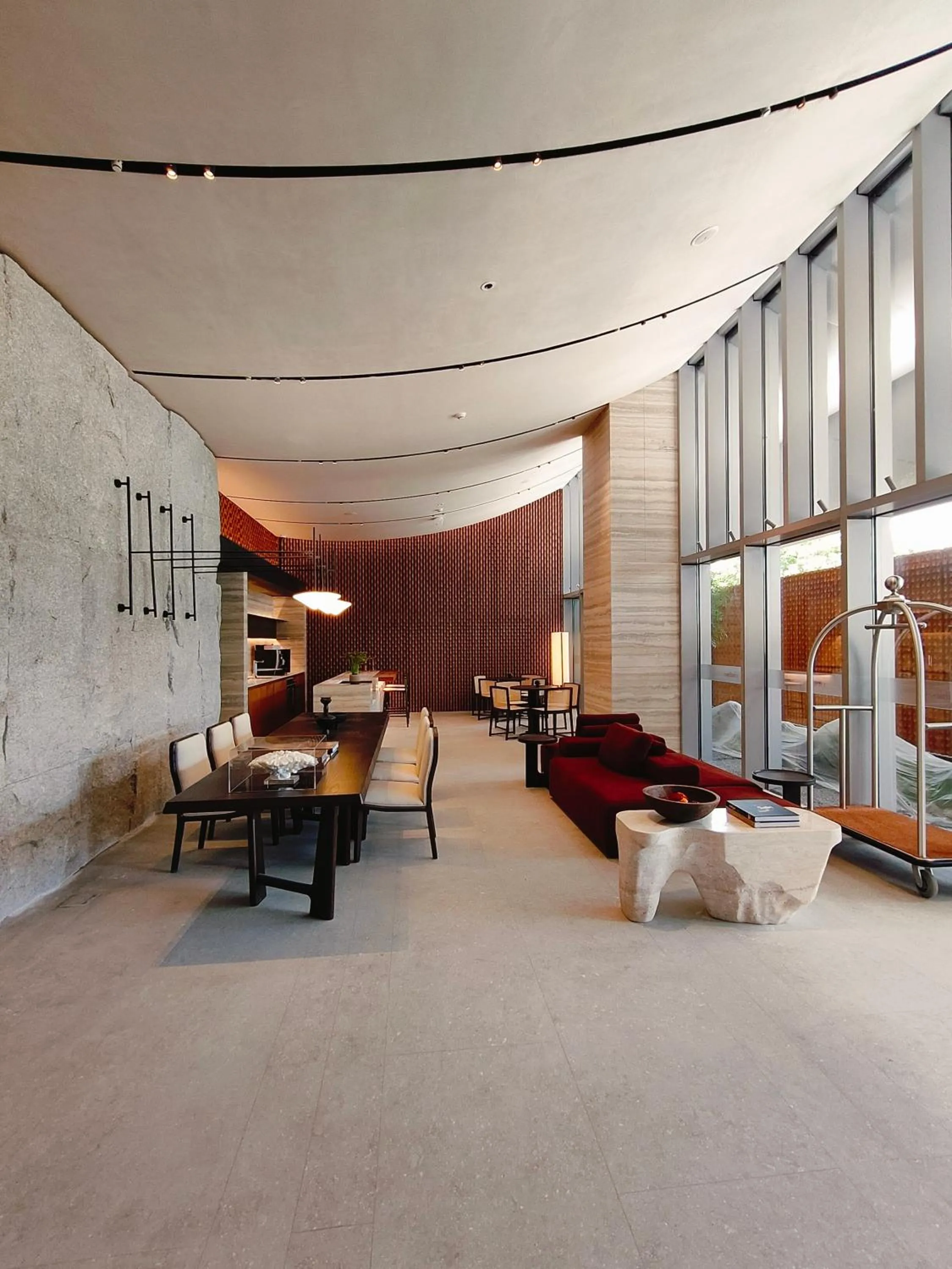 Seating area in Citadines Yazhou Bay Sanya