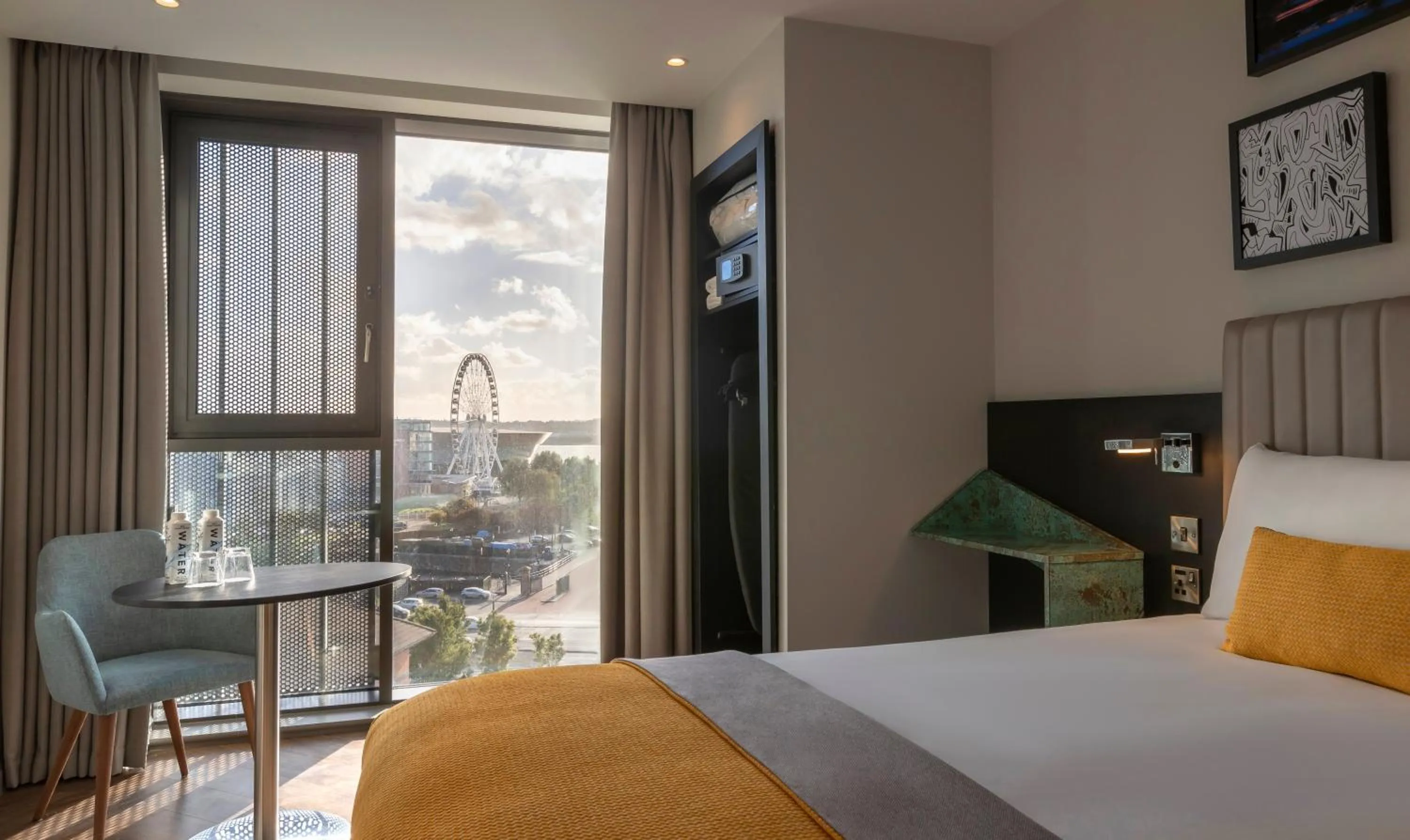 Bed in Maldron Hotel Liverpool City Centre