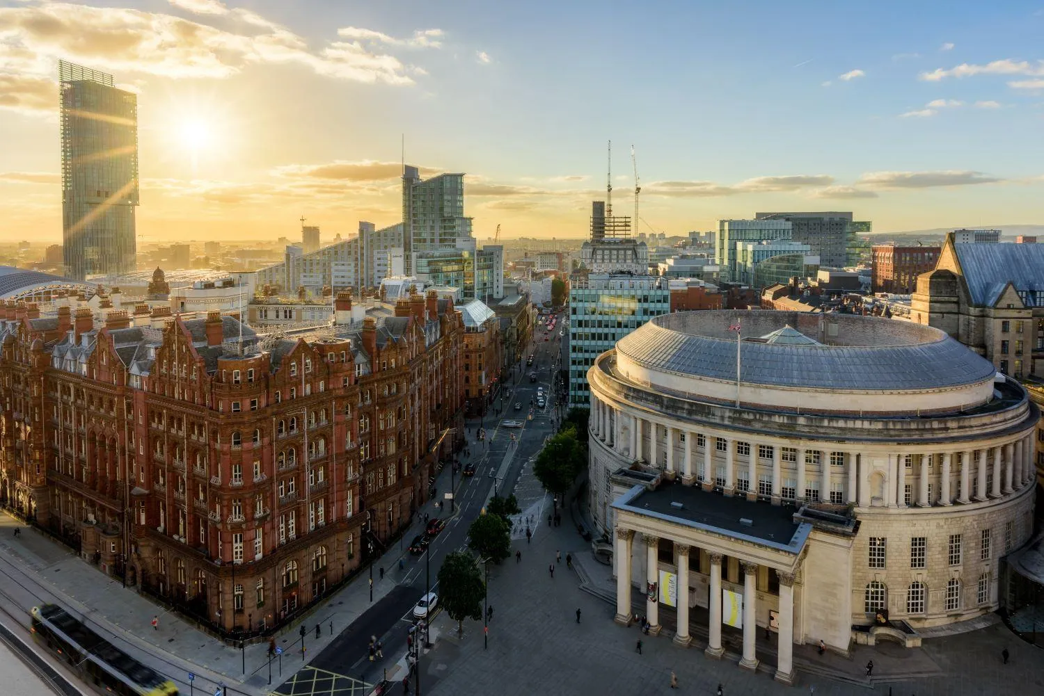 City view in Maldron Hotel Manchester Cathedral Quarter